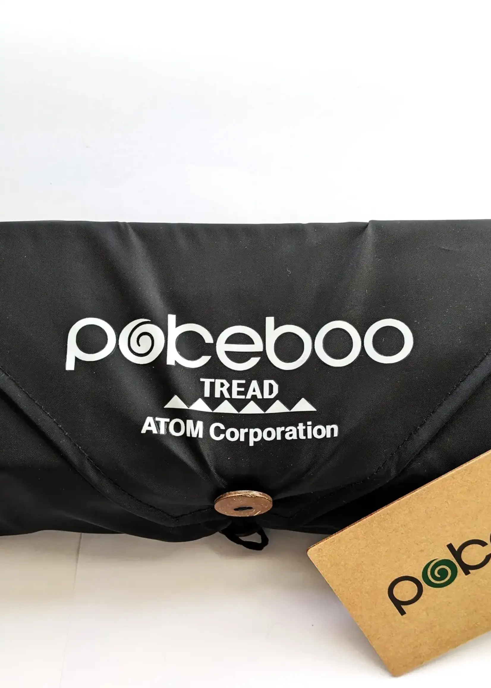 Pokeboo TREAD Regenstiefel - faltbar - Schwarz/Grün