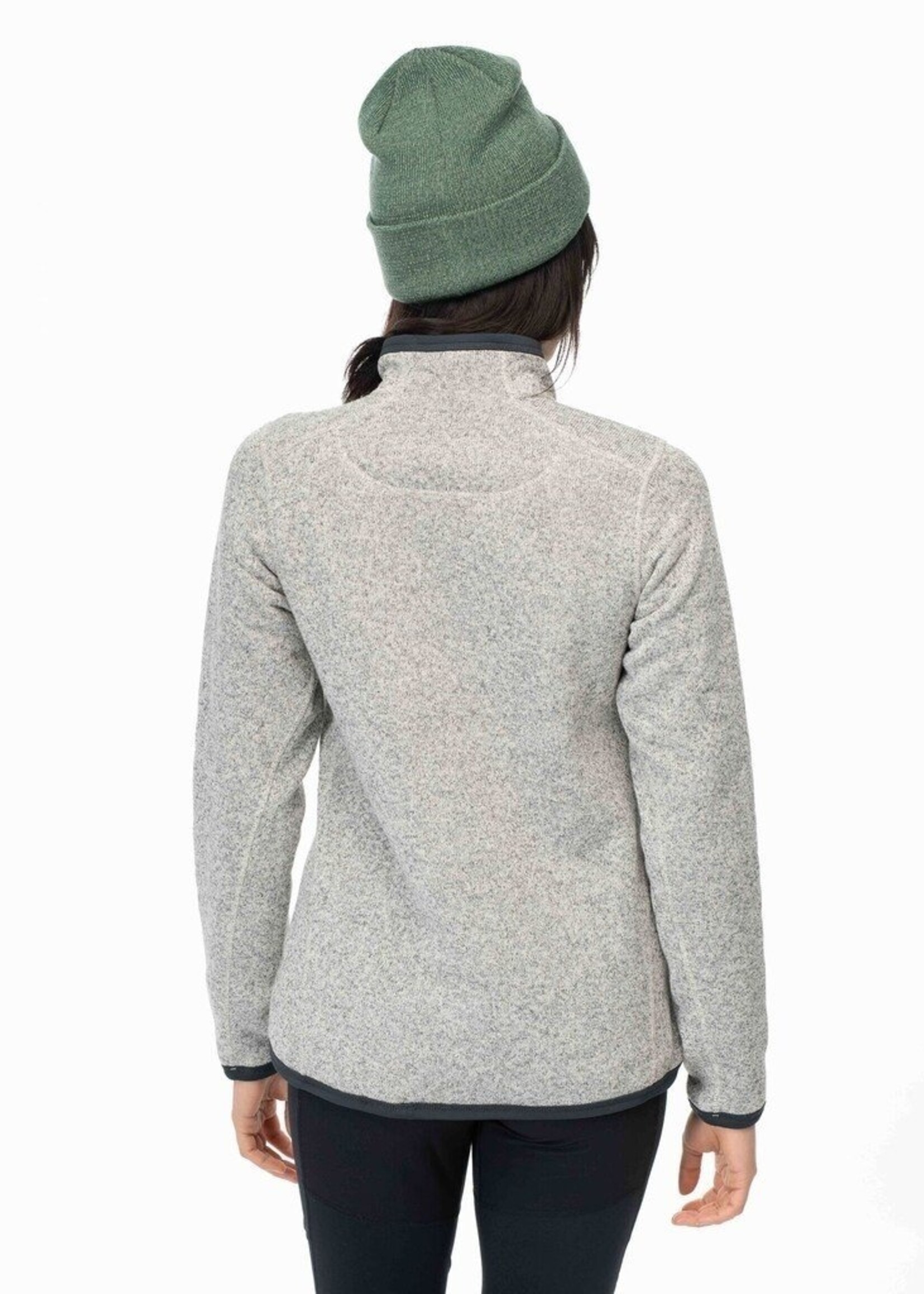 Bergans of Norway Kamphaug Knitted W Half Zip - Chalk Sand
