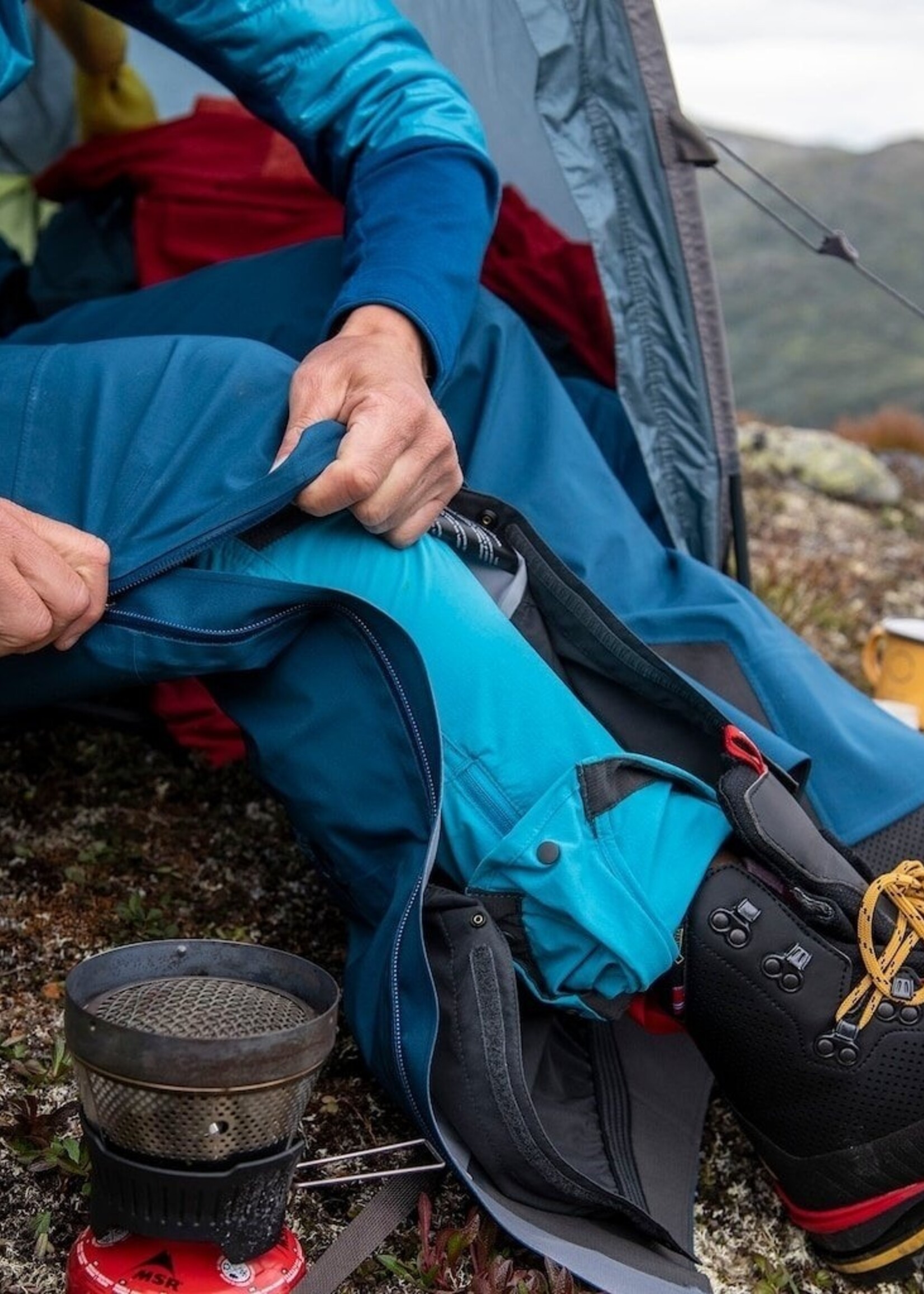 Bergans of Norway Cecilie 3L Pnt - Tiefseeblau