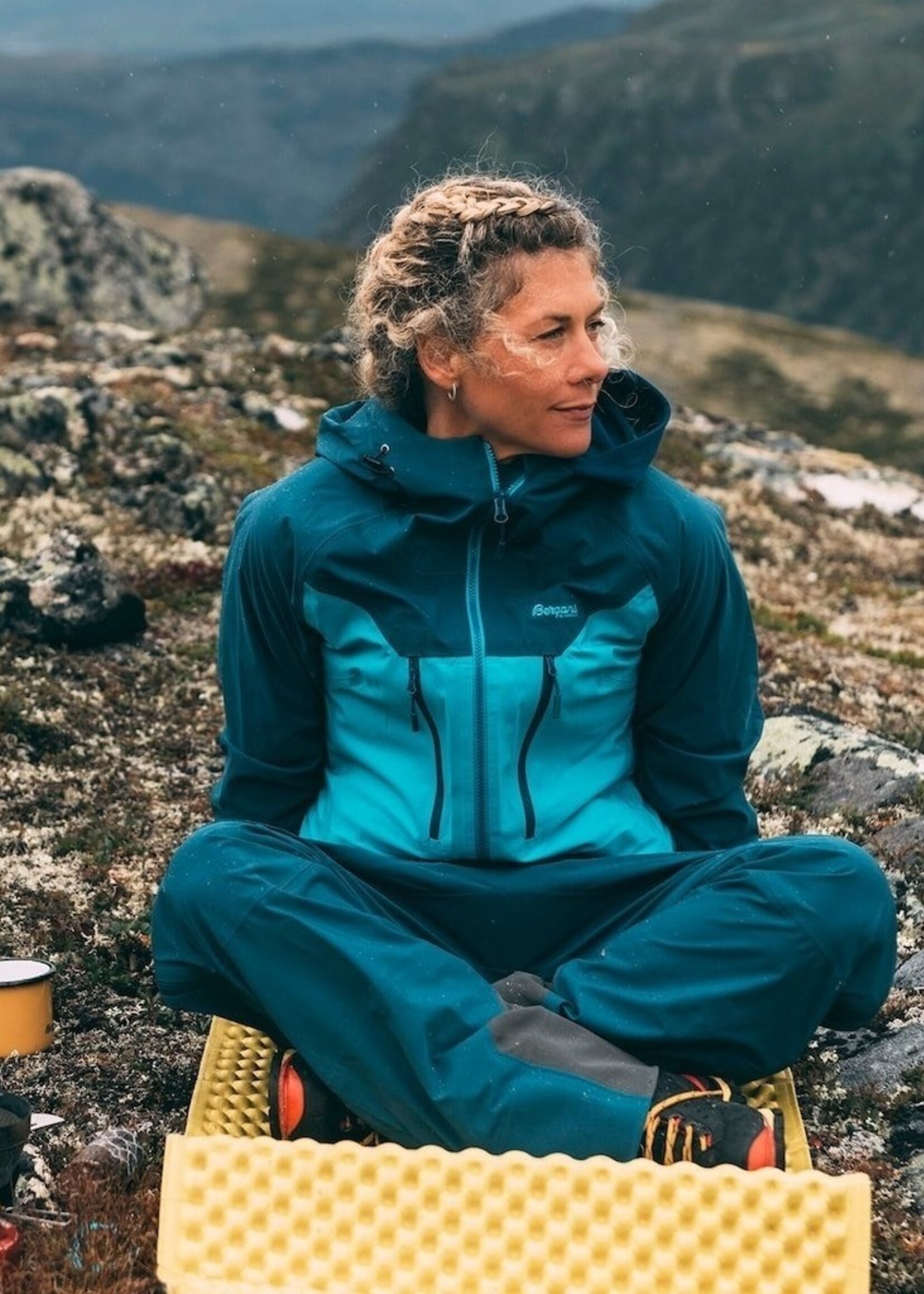 Bergans of Norway Cecilie 3L Pnt - Tiefseeblau