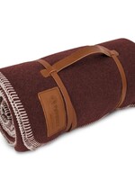 Petromax Decke aus weicher Wolle (150x200) Rot/Braun