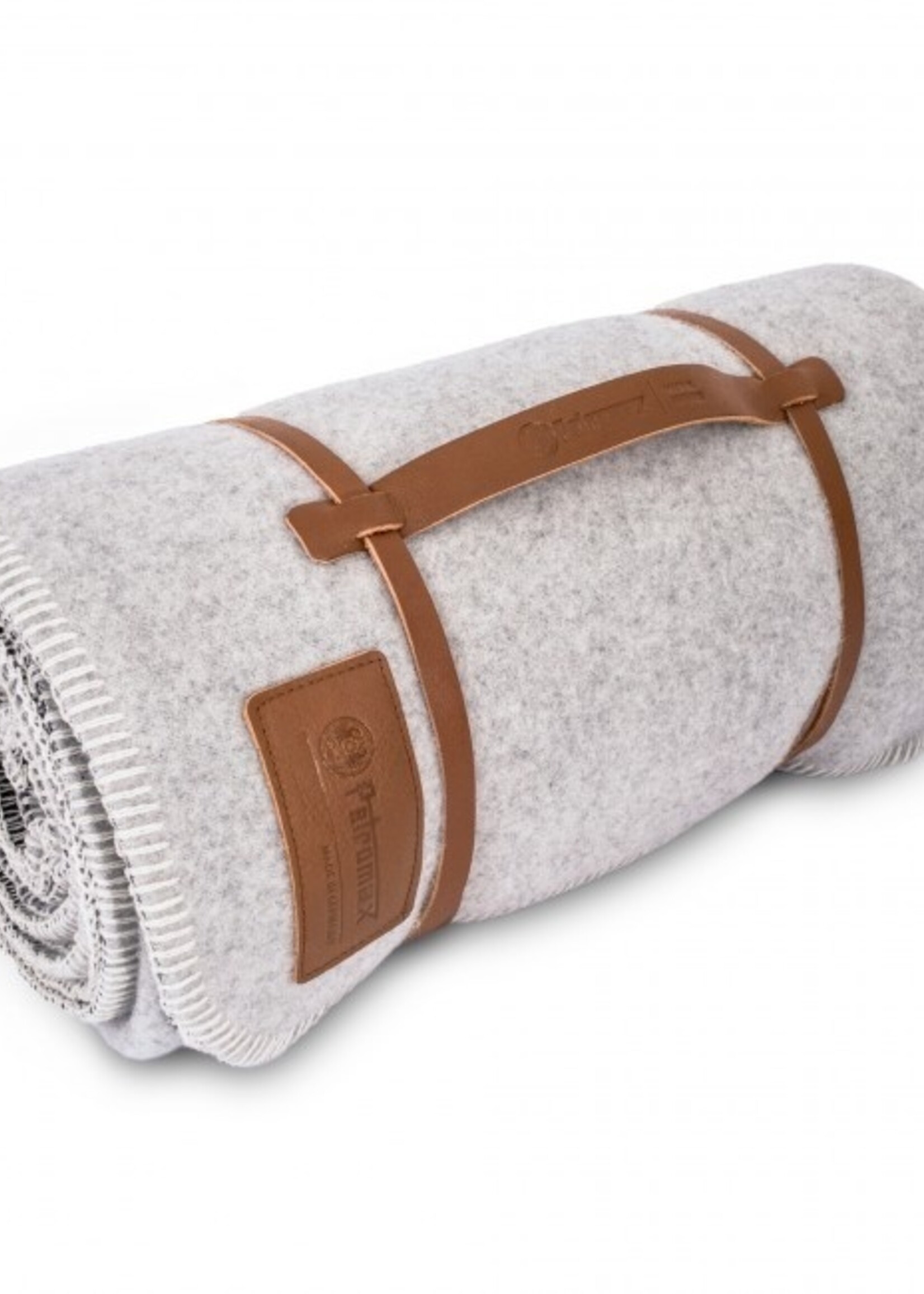 Petromax Weiche Wolldecke (150x200) Rauch weiß/grau