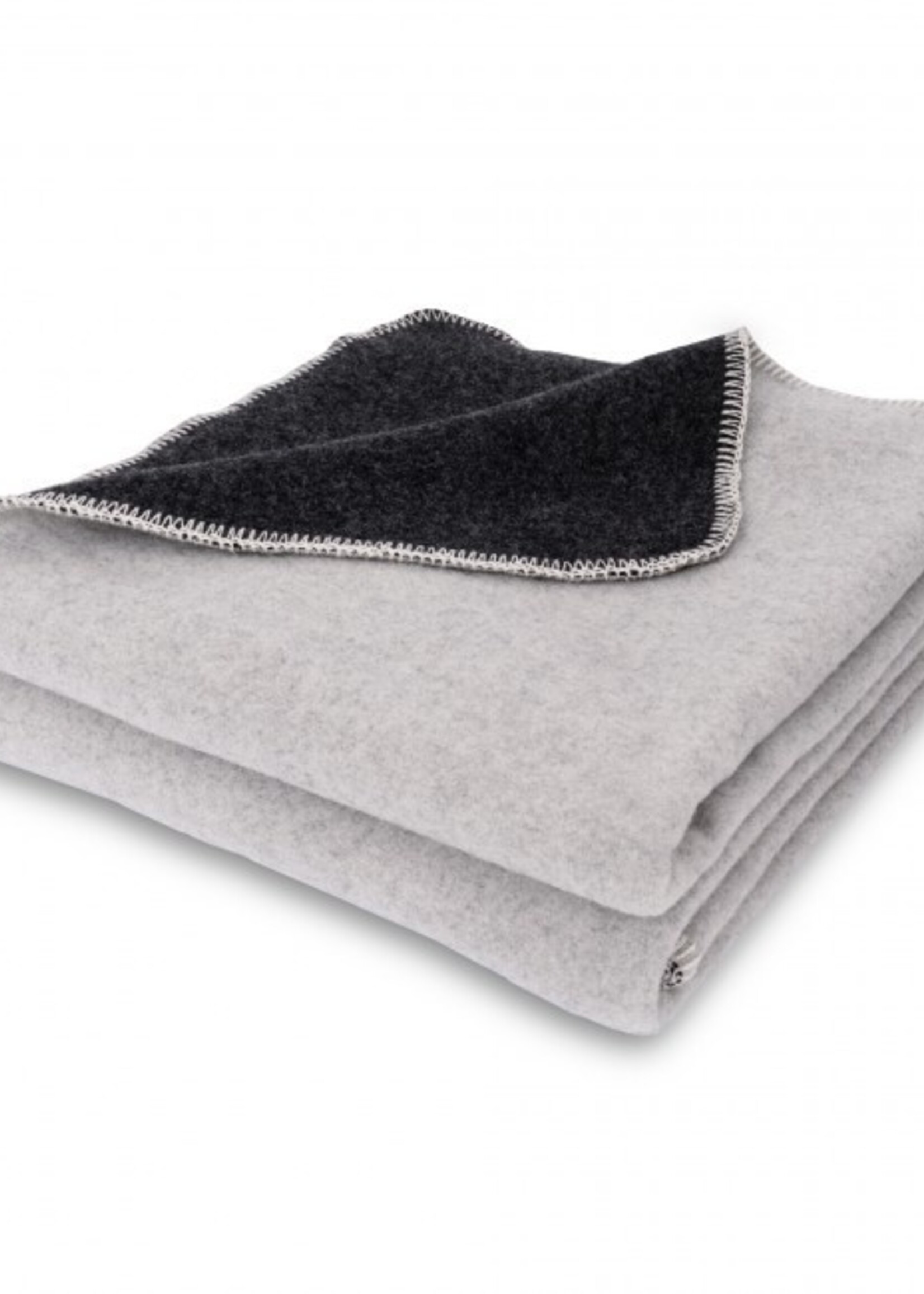 Petromax Weiche Wolldecke (150x200) Rauch weiß/grau