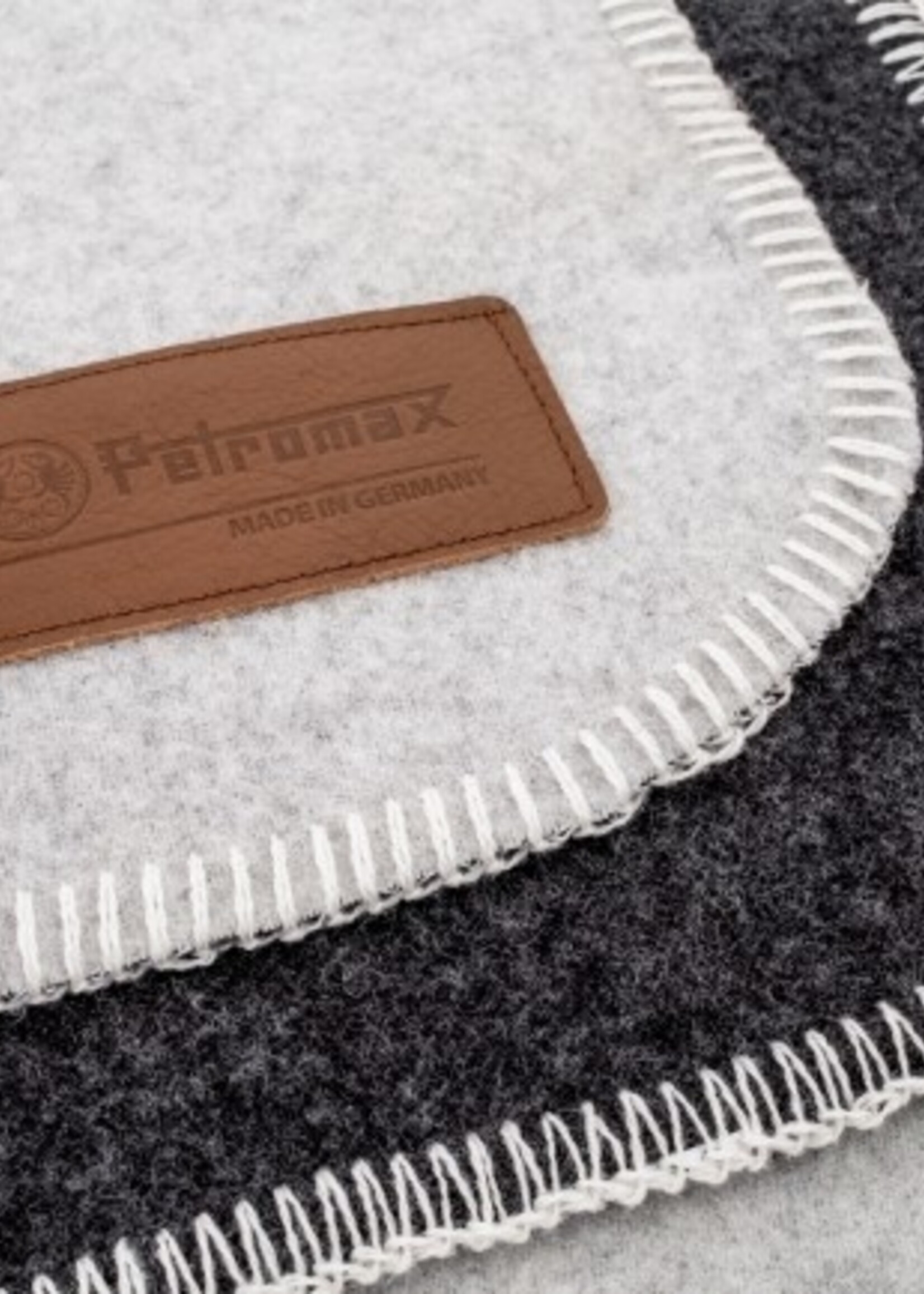 Petromax Weiche Wolldecke (150x200) Rauch weiß/grau
