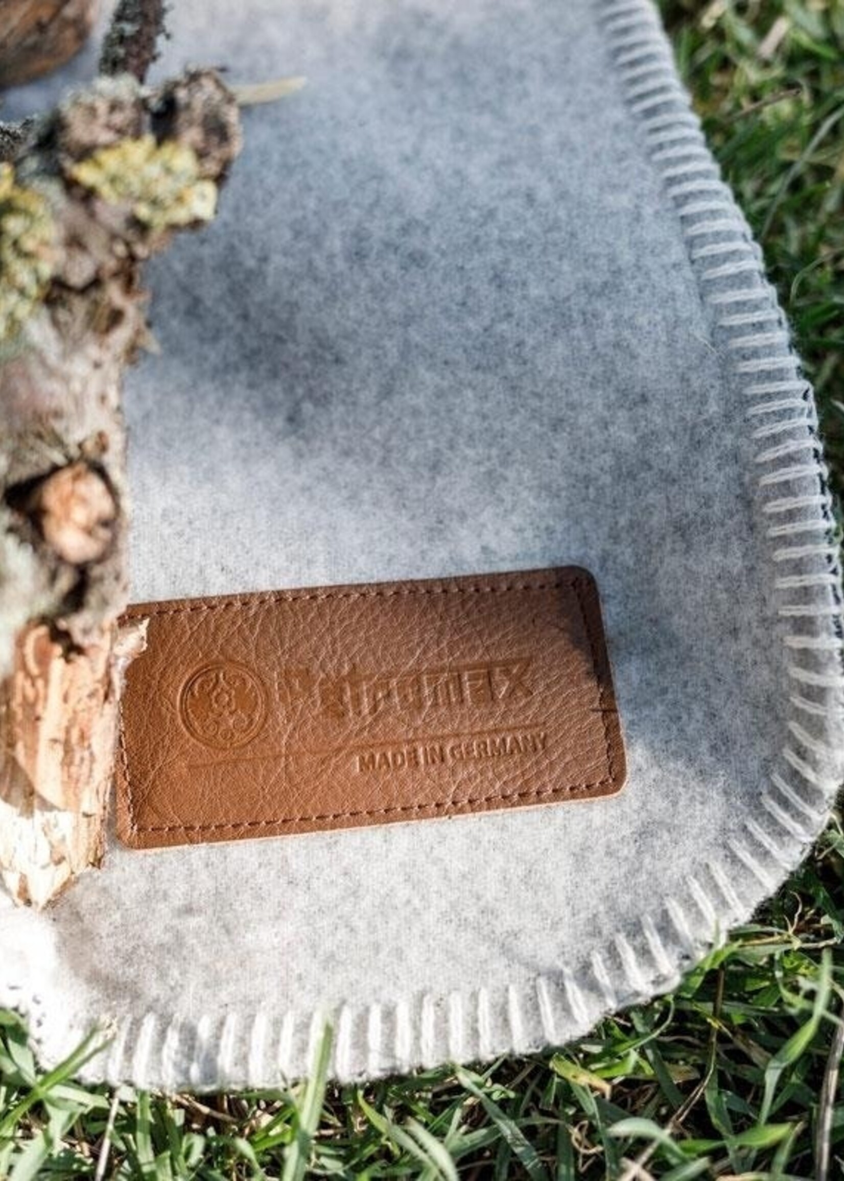 Petromax Weiche Wolldecke (150x200) Rauch weiß/grau