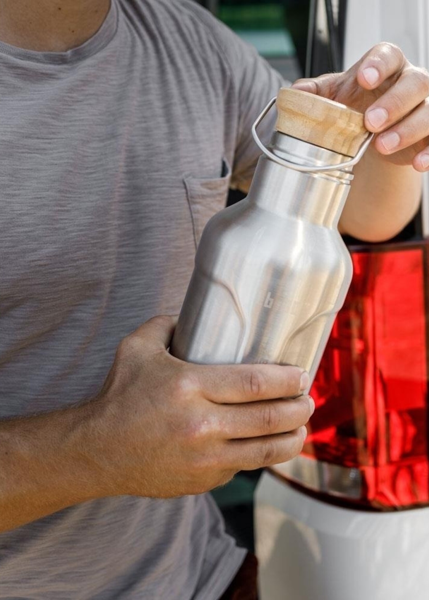 Petromax Thermoskanne aus Edelstahl - 1 Liter