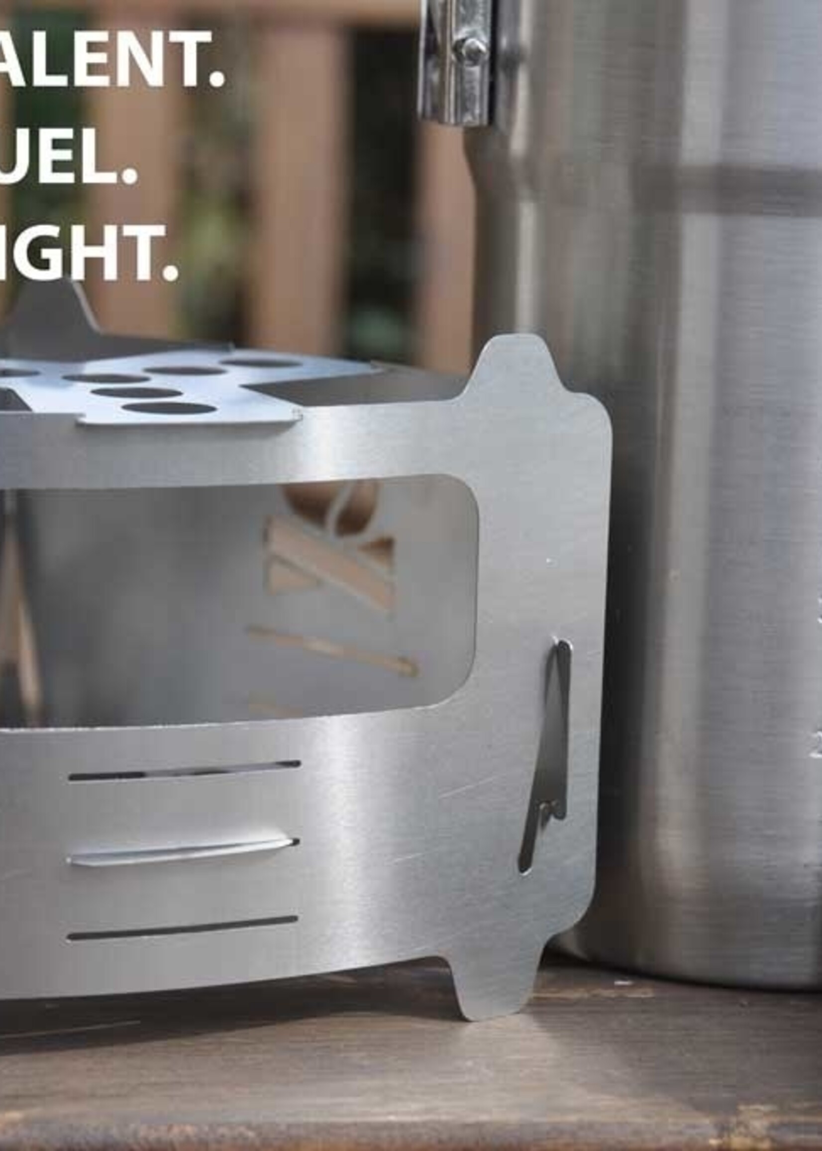 Bushcraft Essentials Bushbox Ultralight Outdoor Pocket Stove - Taschenkocher