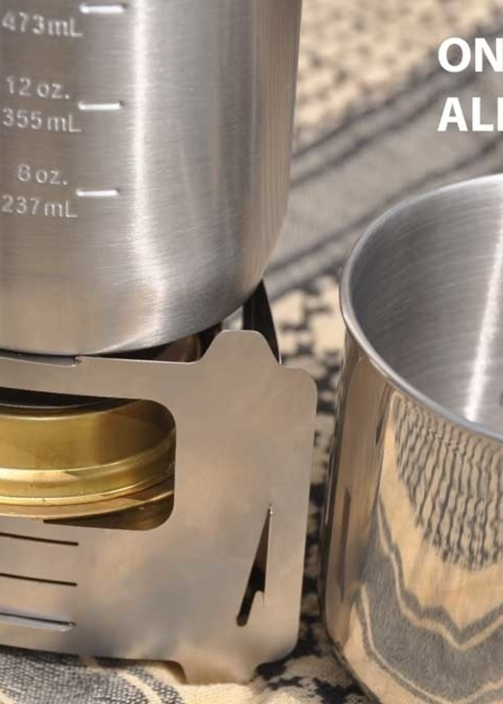 Bushcraft Essentials Bushbox Ultralight Outdoor Pocket Stove - Taschenkocher