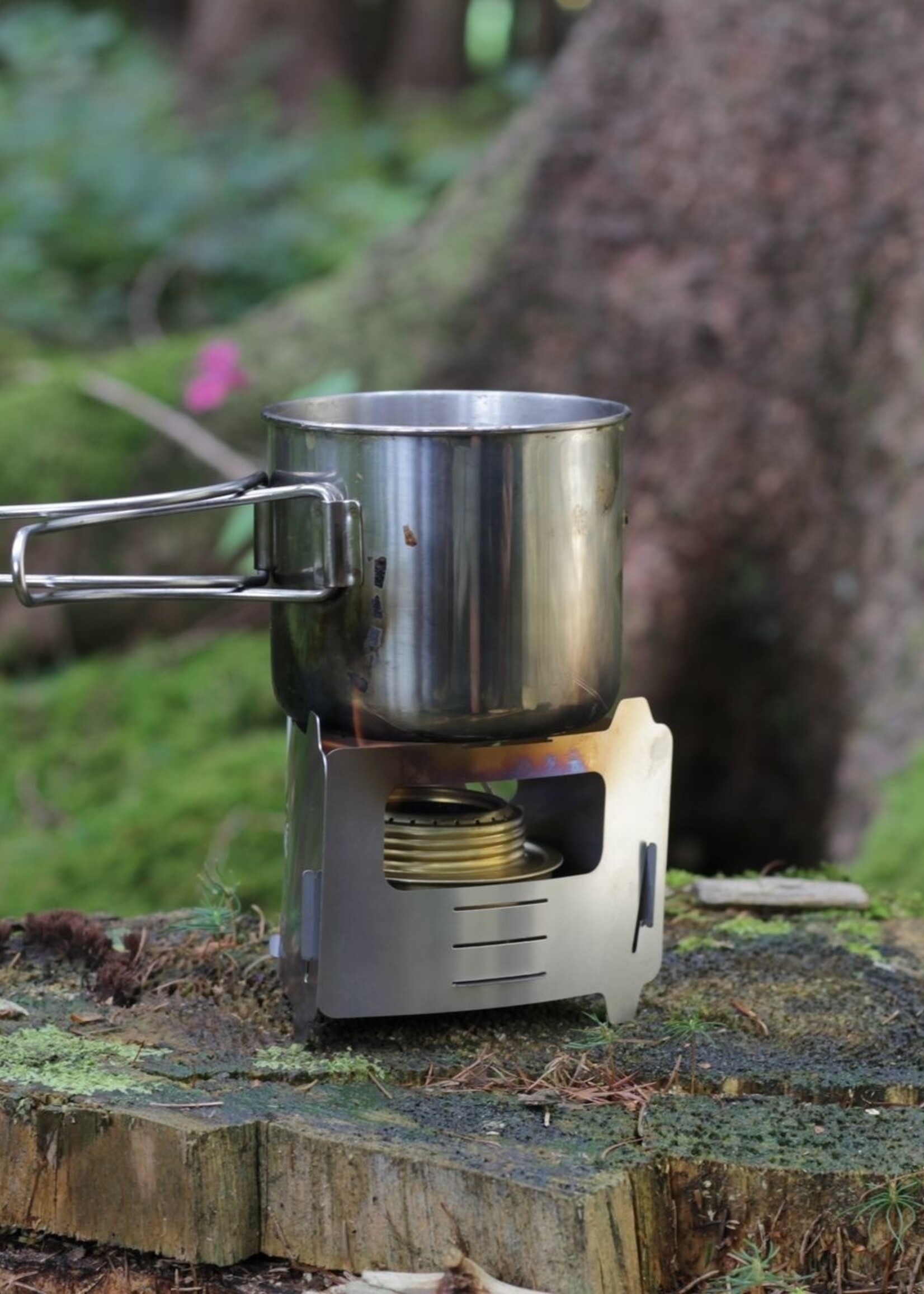 Bushcraft Essentials Bushbox Ultralight Outdoor Pocket Stove - Taschenkocher