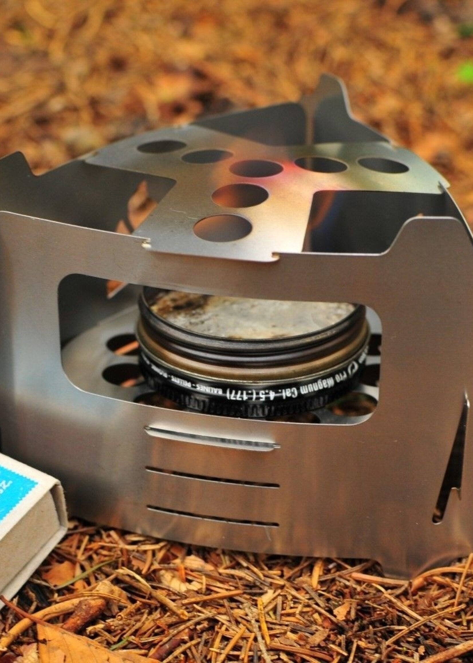 Bushcraft Essentials Bushbox Ultralight Outdoor Pocket Stove - Taschenkocher
