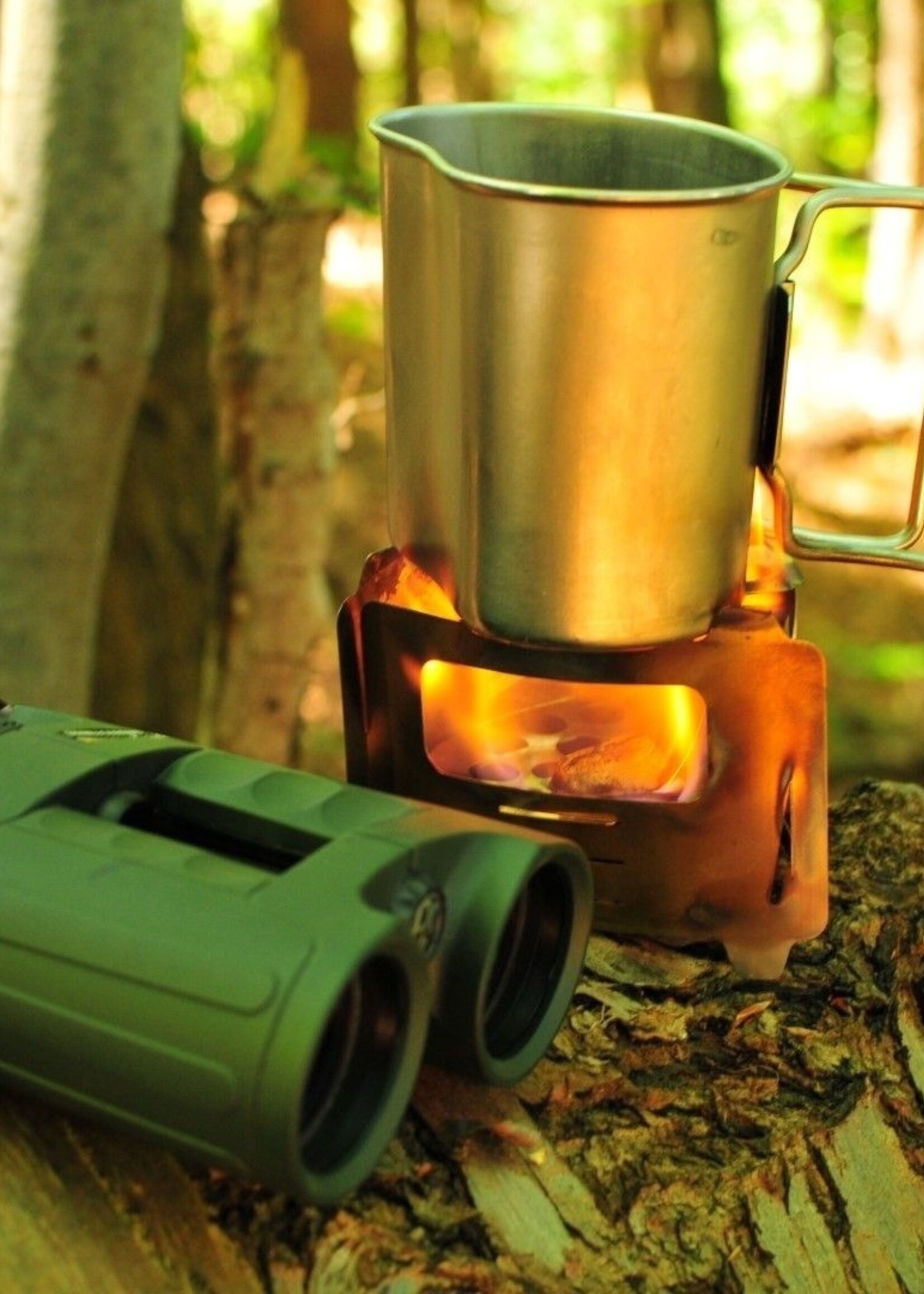 Bushcraft Essentials Bushbox Ultralight Outdoor Pocket Stove - Taschenkocher