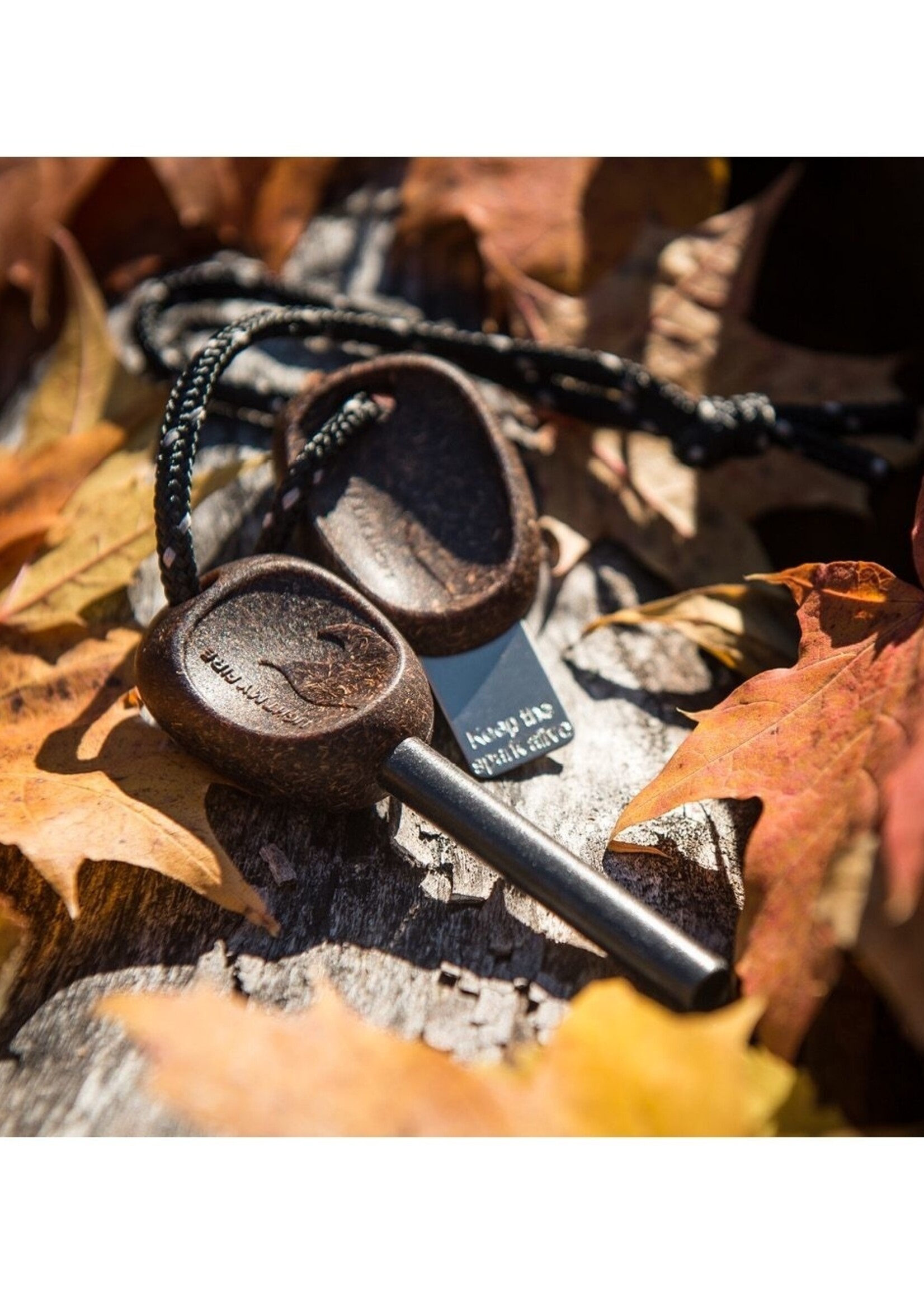 Light My Fire Feuerstahl/ Firesteel Bio Army - Kokosnussschale