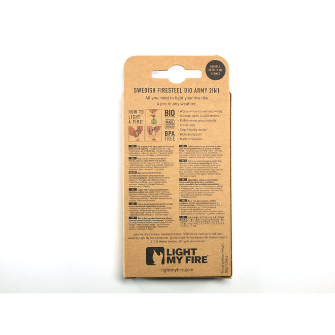 Feuerstahl/ Firesteel Bio Army - Schwarz