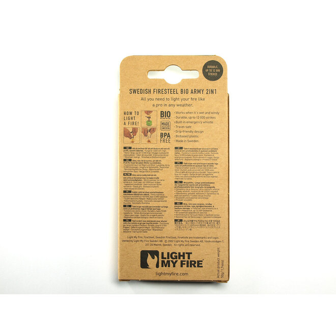 Firesteel/ Feuerstahl Bio Armee - Rostig Orange