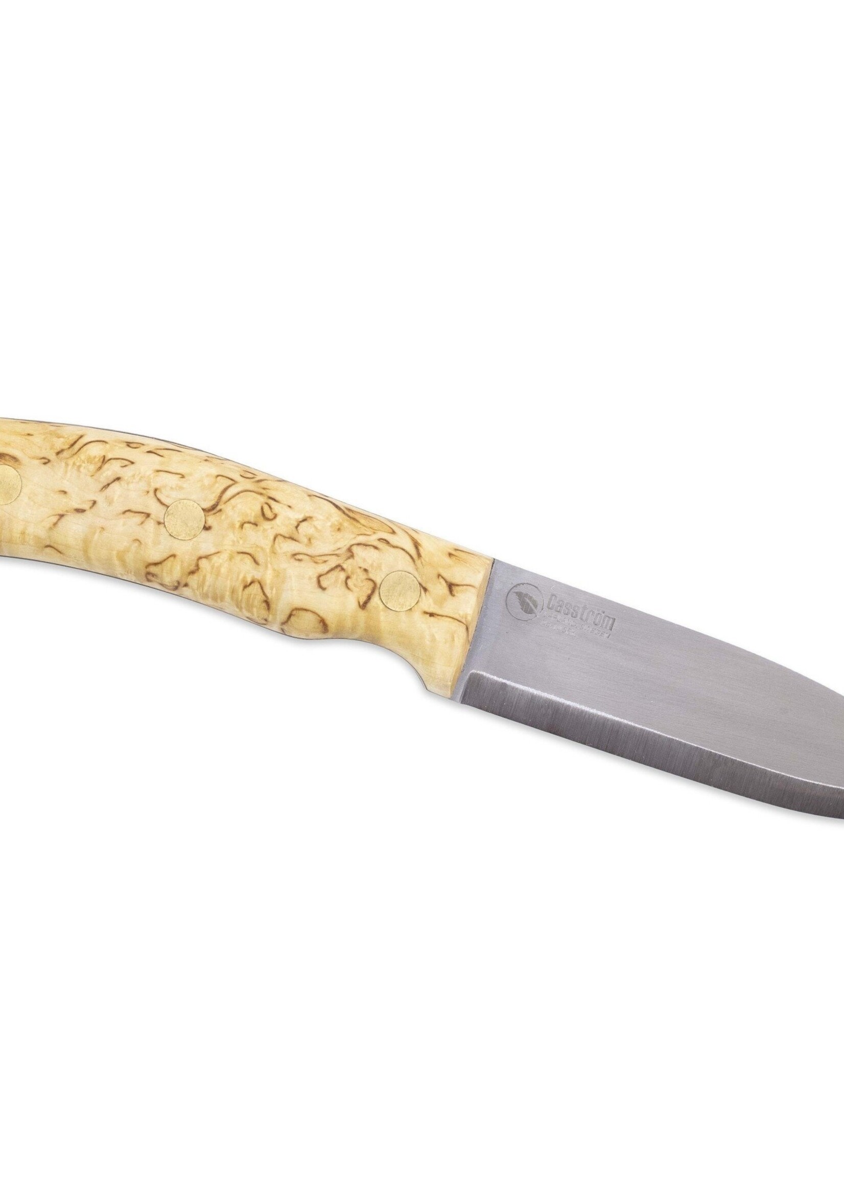 Casstrom Nr.10 Schwedisches Waldmesser, Maserbirke, Sleipner Stahl