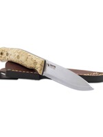 Casstrom Nr.10 Schwedisches Waldmesser - Maserbirke - rostfreier Stahl