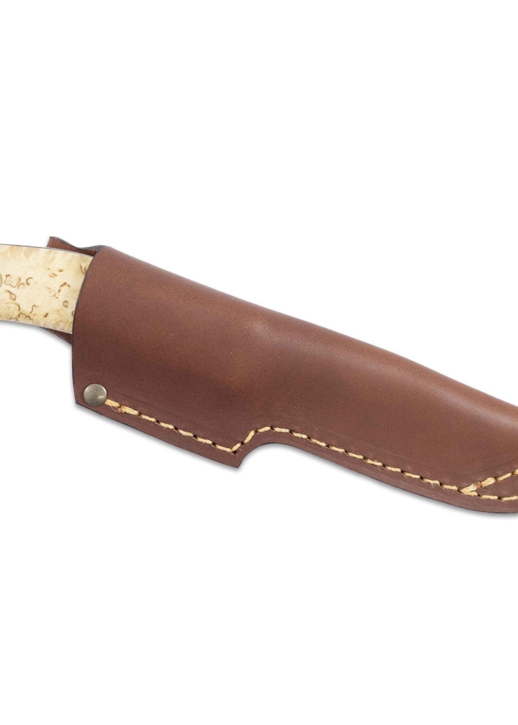 Casstrom Nr.10 Schwedisches Waldmesser - Maserbirke - rostfreier Stahl