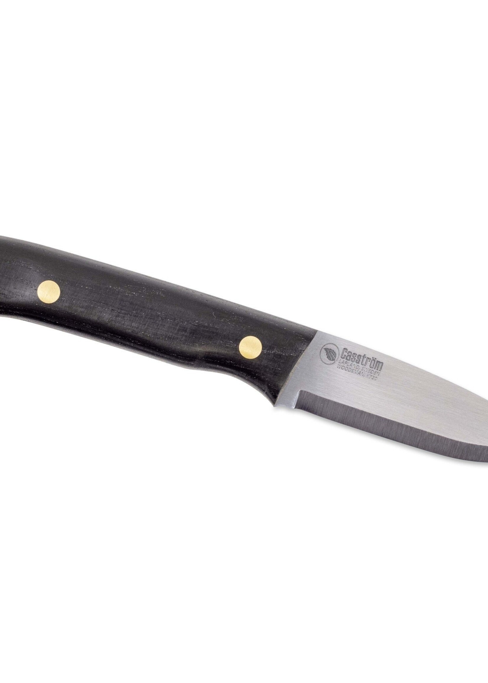 Casstrom Woodsman Messer Mooreiche - Sleipner Stahl