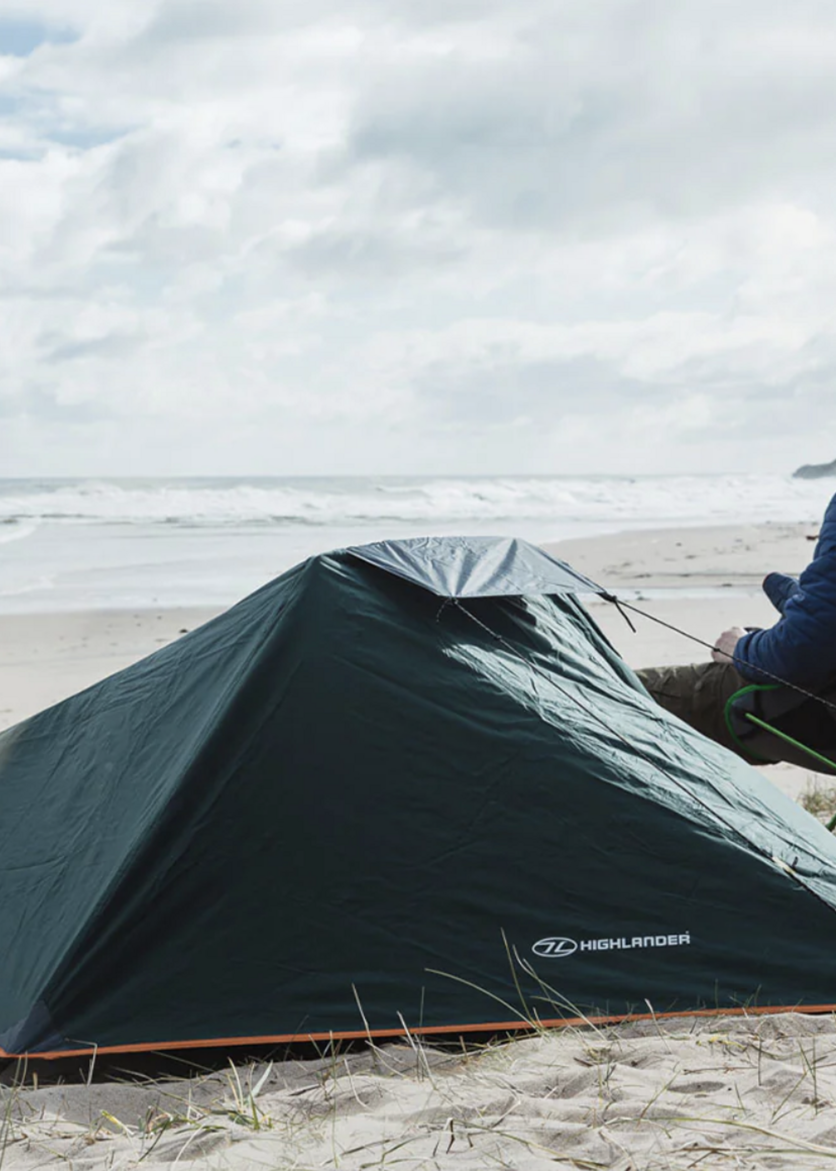 Highlander Blackthorn 1P Zelt - Hunter Green