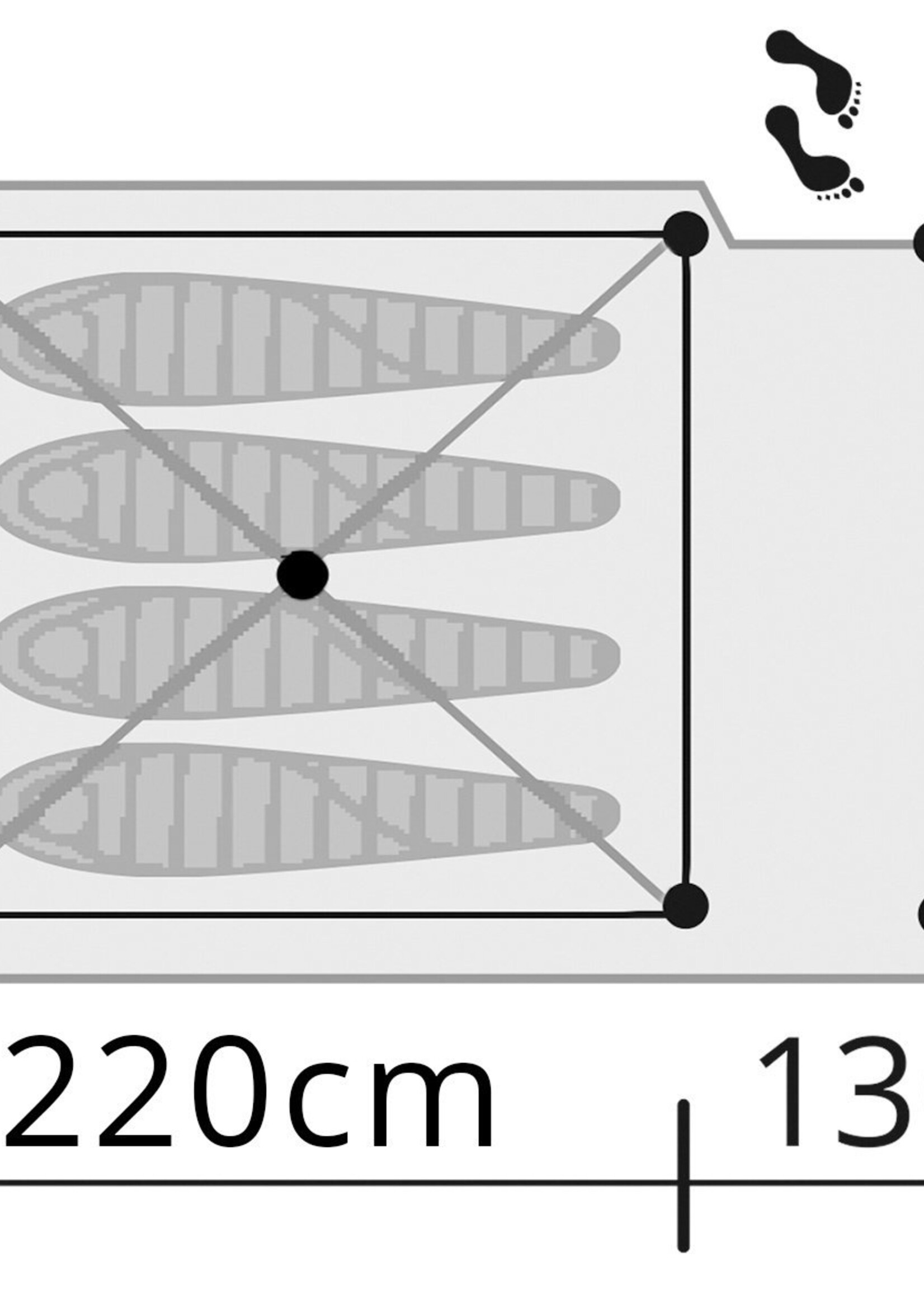 Origin Outdoors Zelt - Hyggelig - 4 Personen
