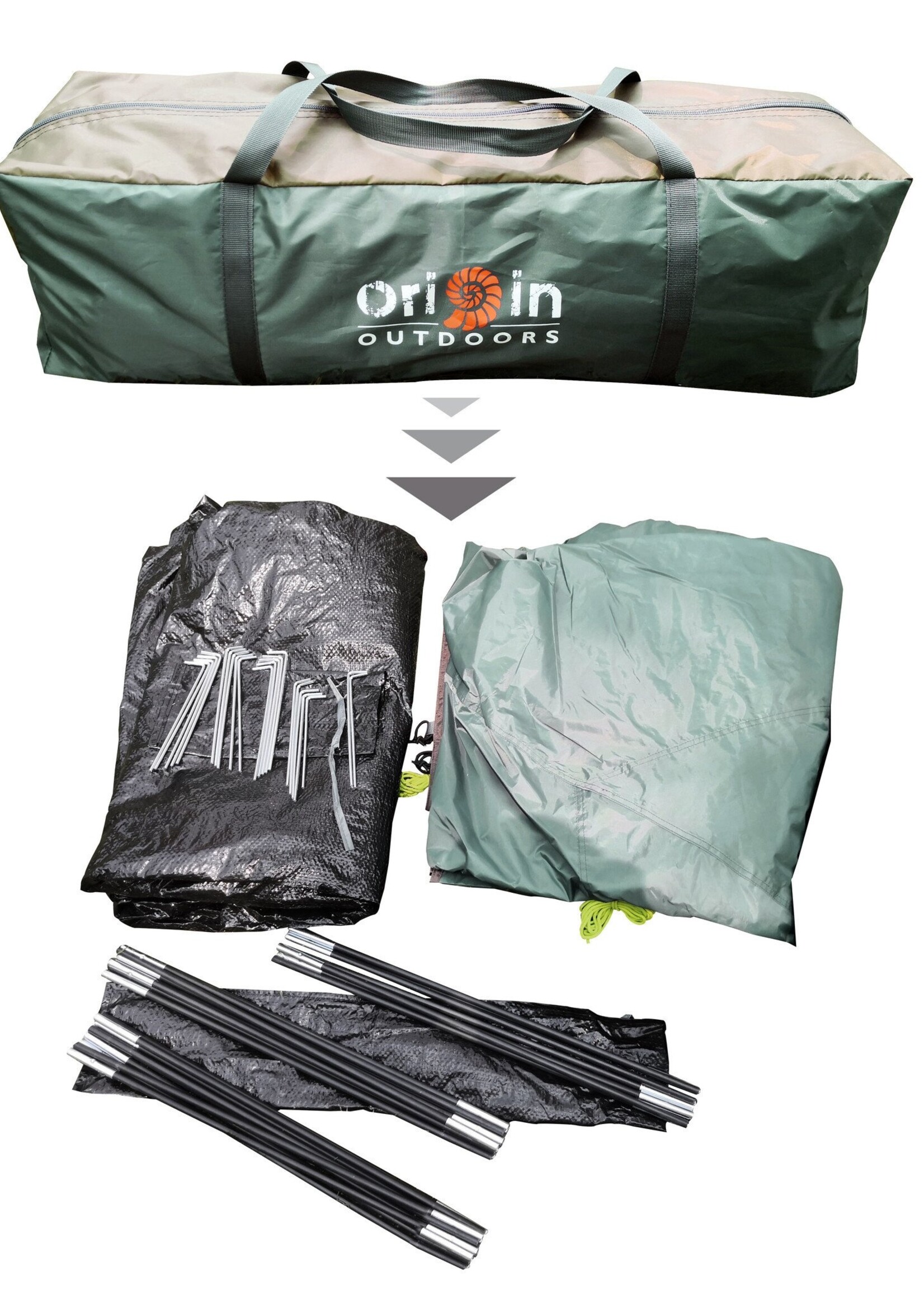 Origin Outdoors Zelt - Hyggelig - 4 Personen