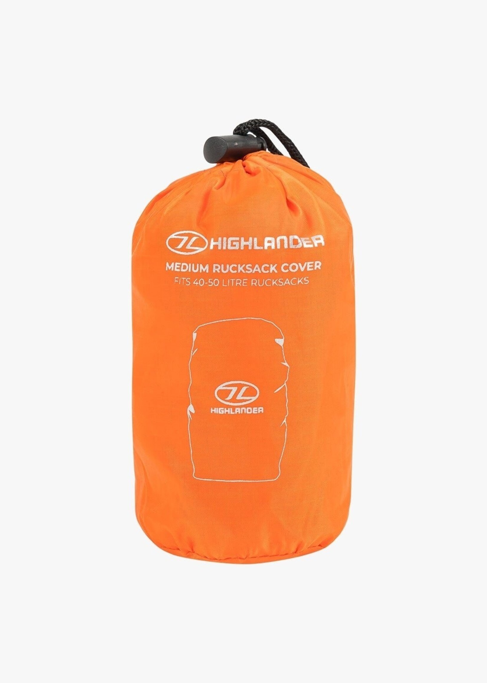 Highlander Rucksack Abdeckung Orange - Medium
