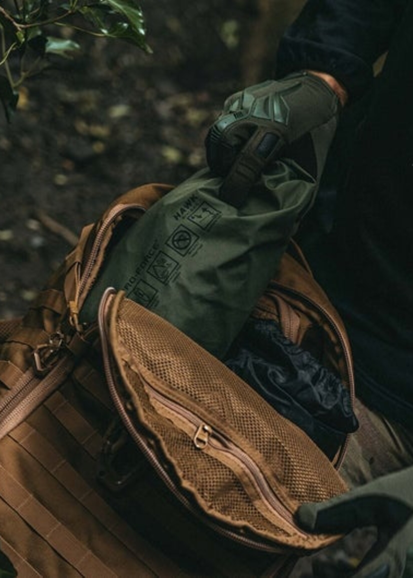 Highlander Harrier-Rucksack 35L - Schwarz