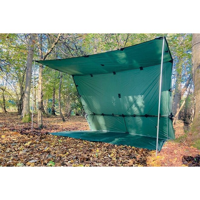Tarp/ Abdeckplane 3x3 - PRO - Olivgrün