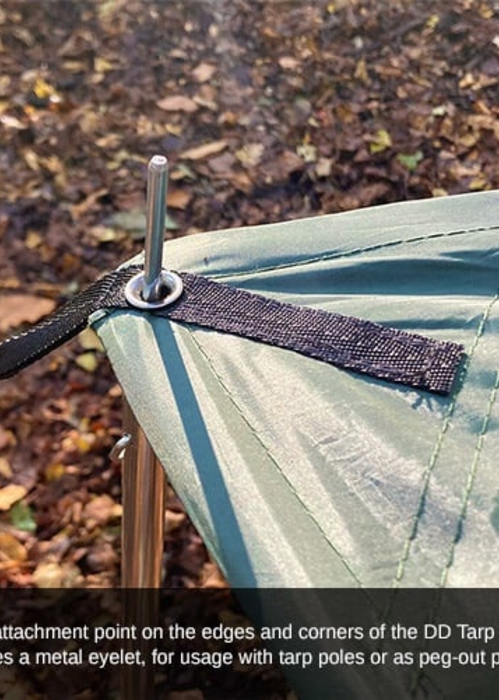 DD Hammocks Tarp/ Abdeckplane 3x3 - PRO - Olivgrün