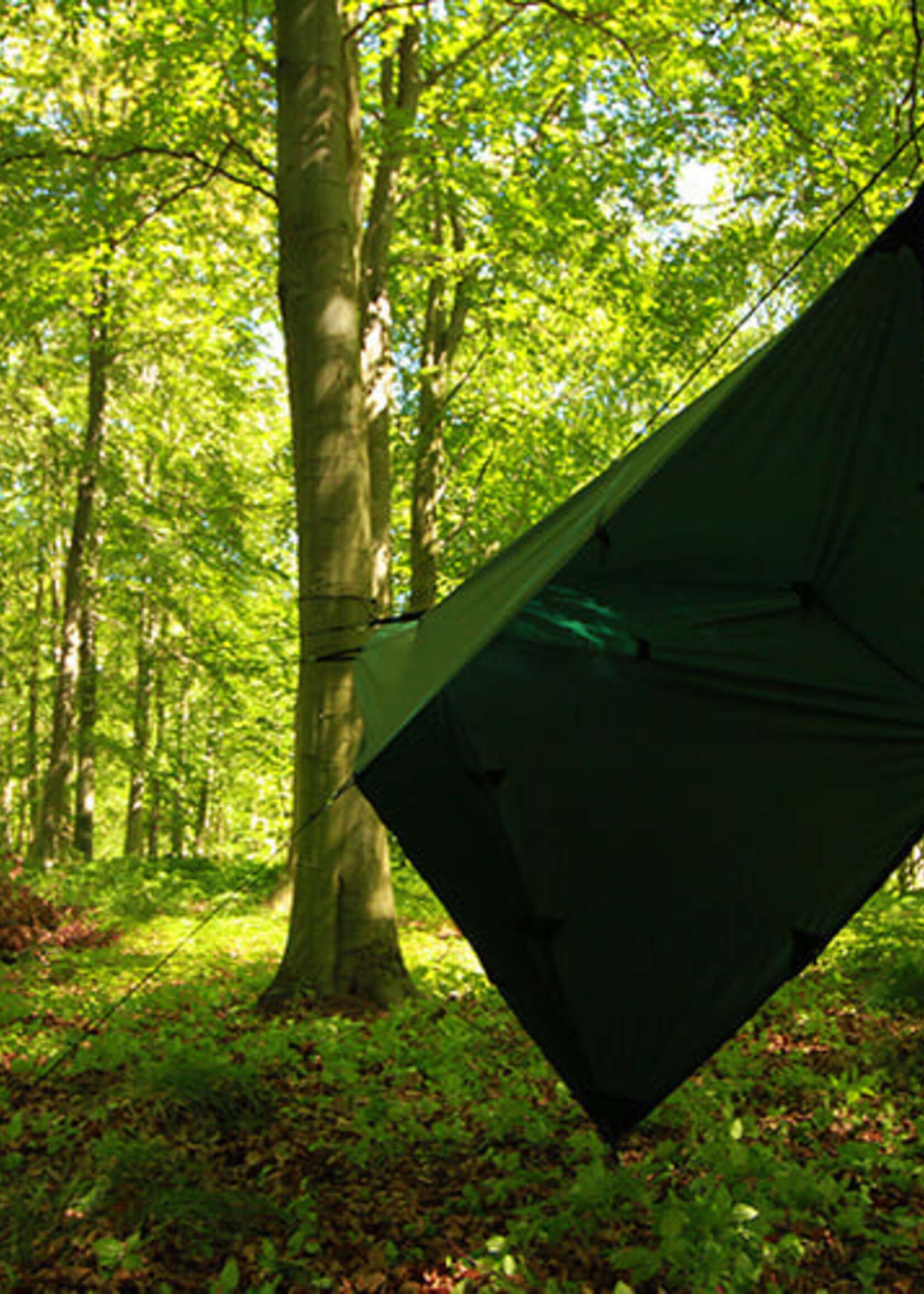 DD Hammocks Tarp/ Abdeckplane 3x3 - PRO - Olivgrün