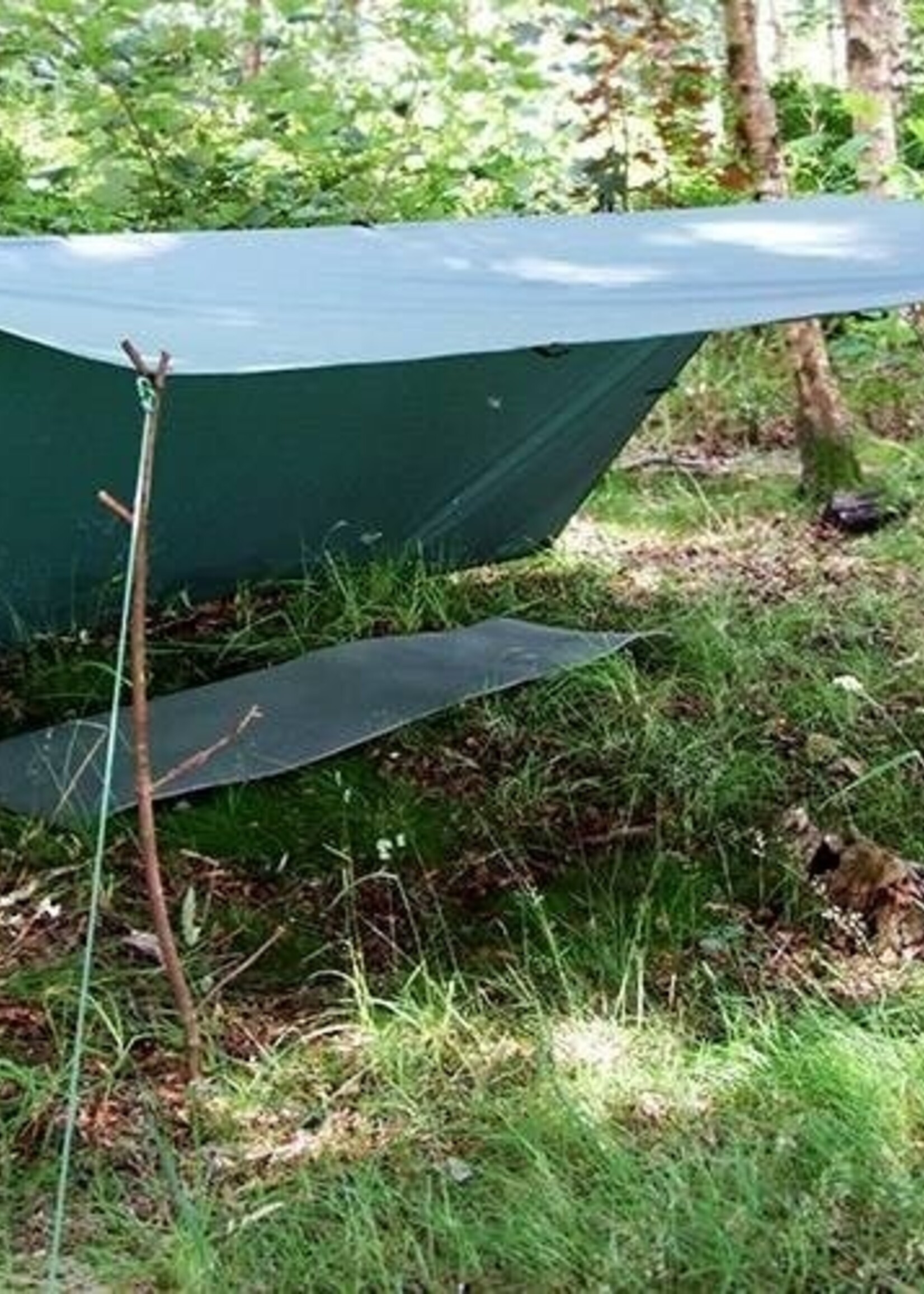 DD Hammocks Tarp/ Abdeckplane 3,5x3,5 Coyote Braun