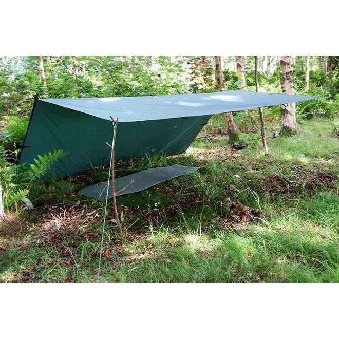 Tarp/ Abdeckplane 3,5x3,5 Coyote Braun