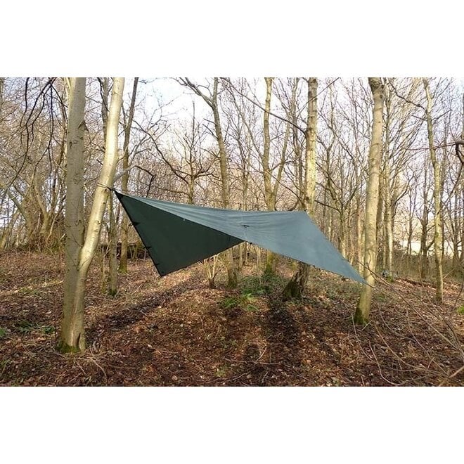 Tarp/ Abdeckplane 3,5x3,5 Coyote Braun