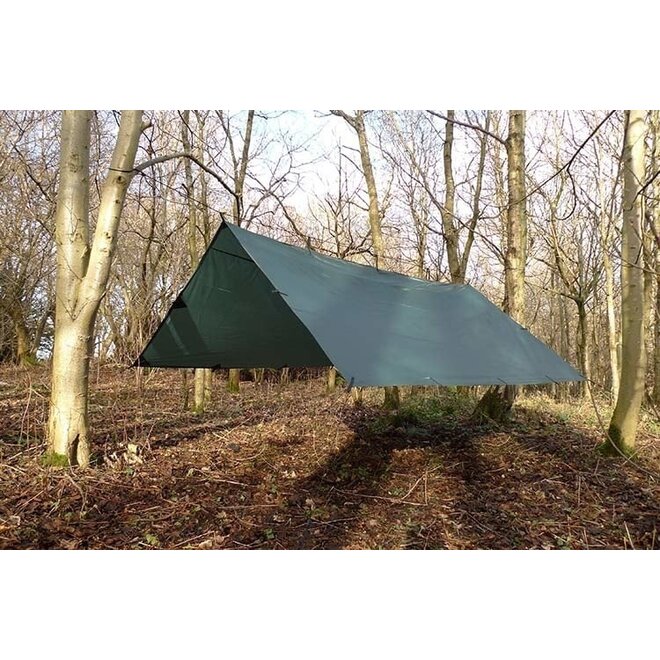 Tarp/ Abdeckplane 3,5x3,5 Coyote Braun