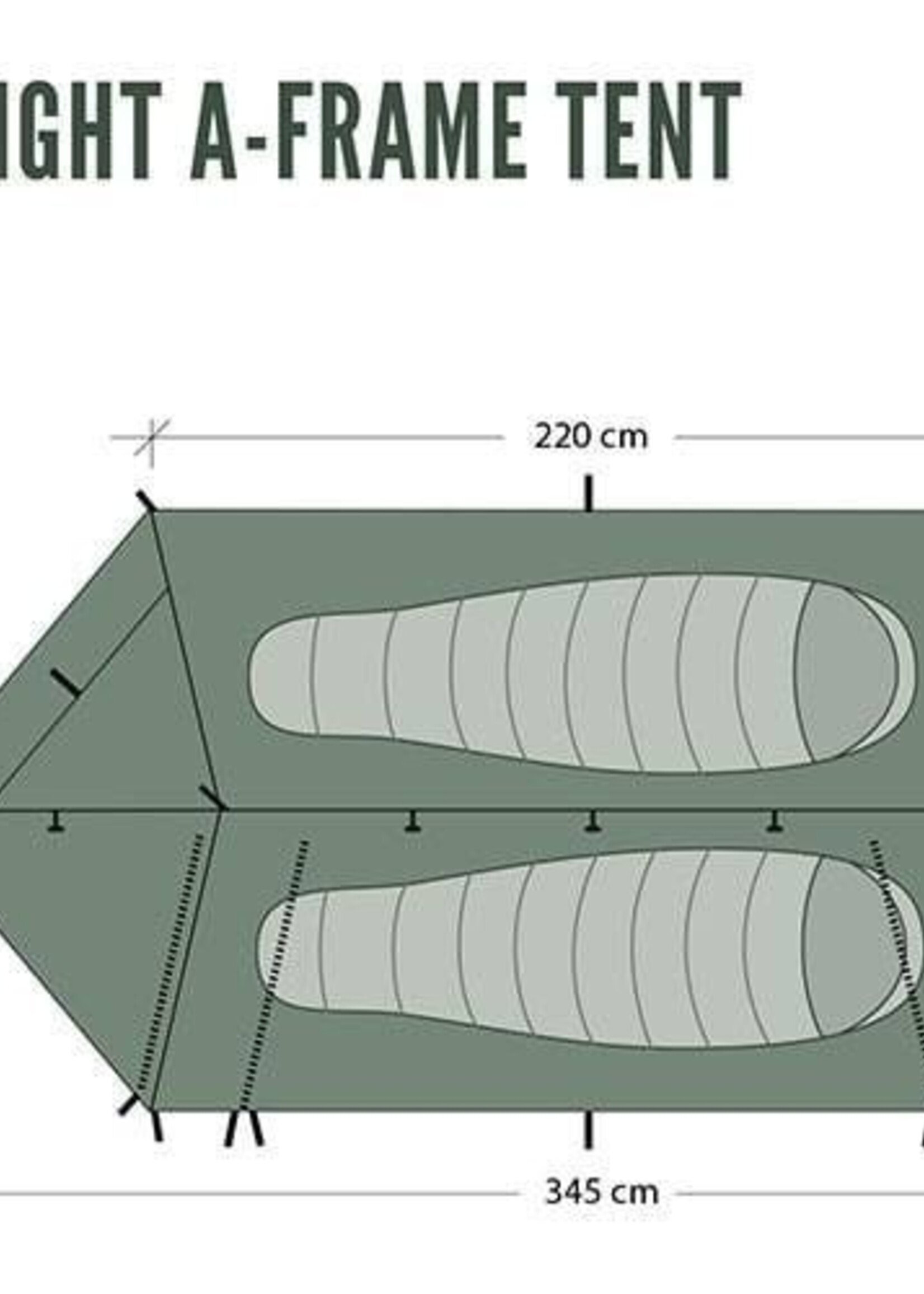 DD Hammocks Superlight A-Frame Zelt