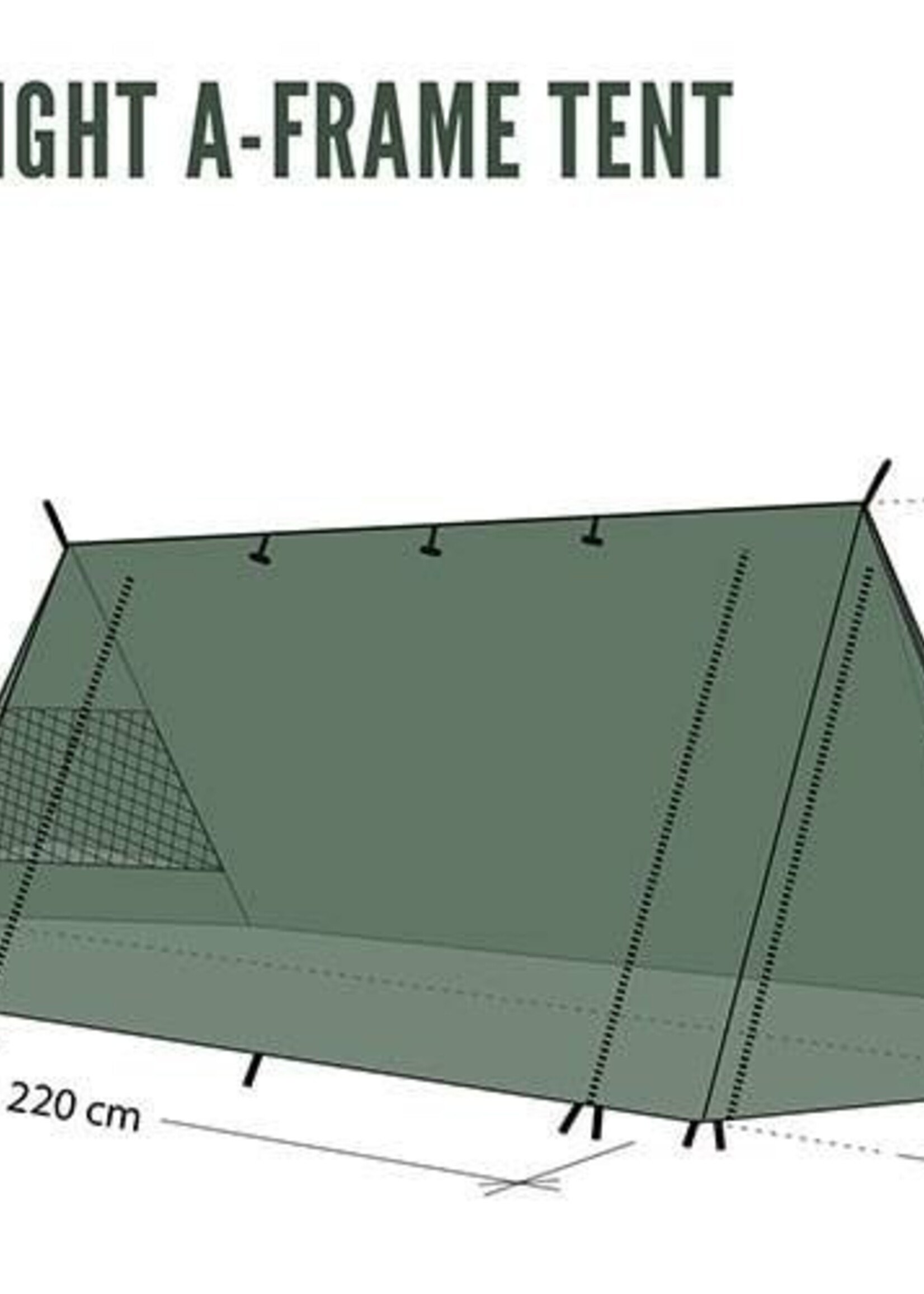 DD Hammocks Superlight A-Frame Zelt