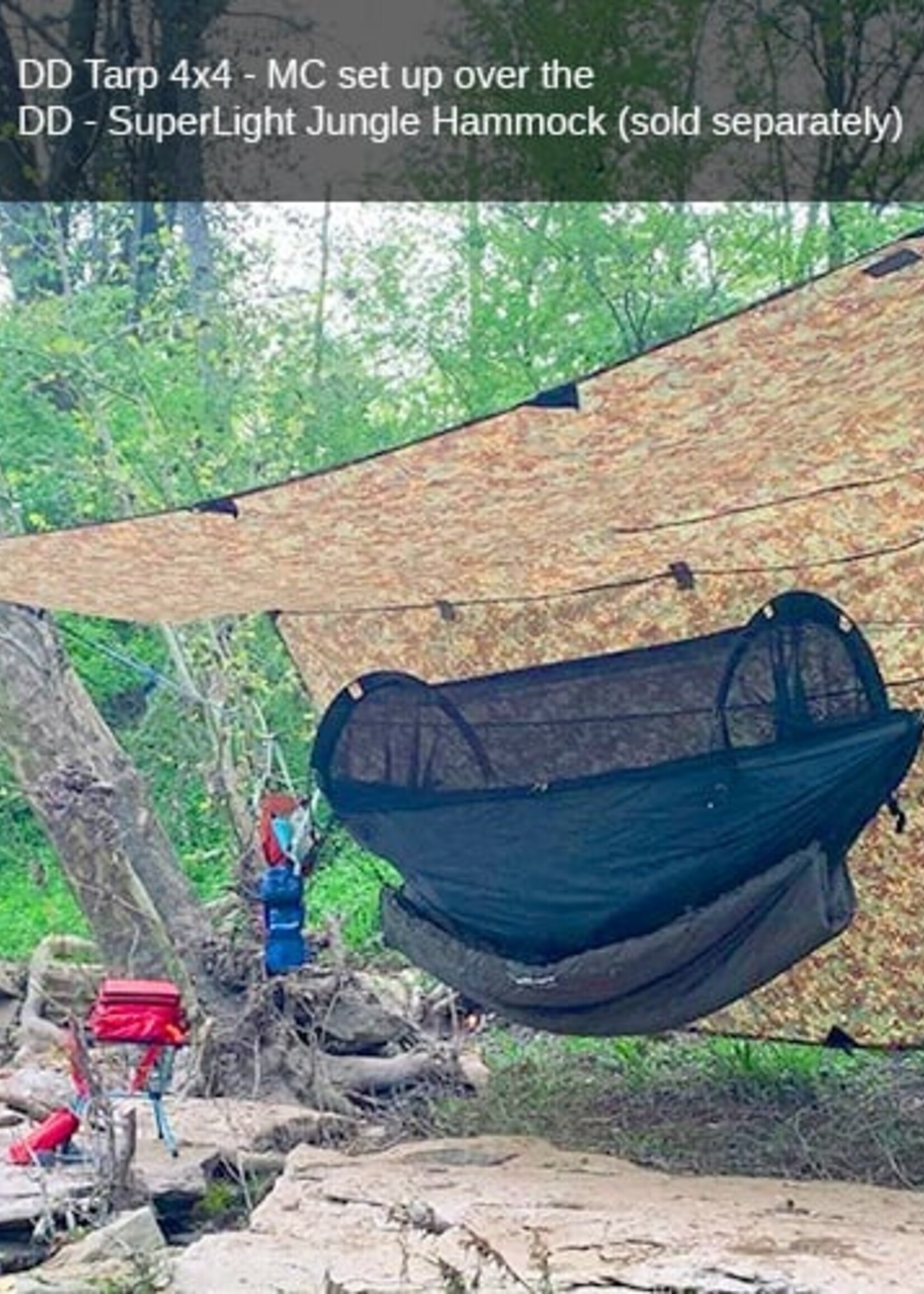 DD Hammocks Tarp/ Abdeckplane 4x4 - Multicam
