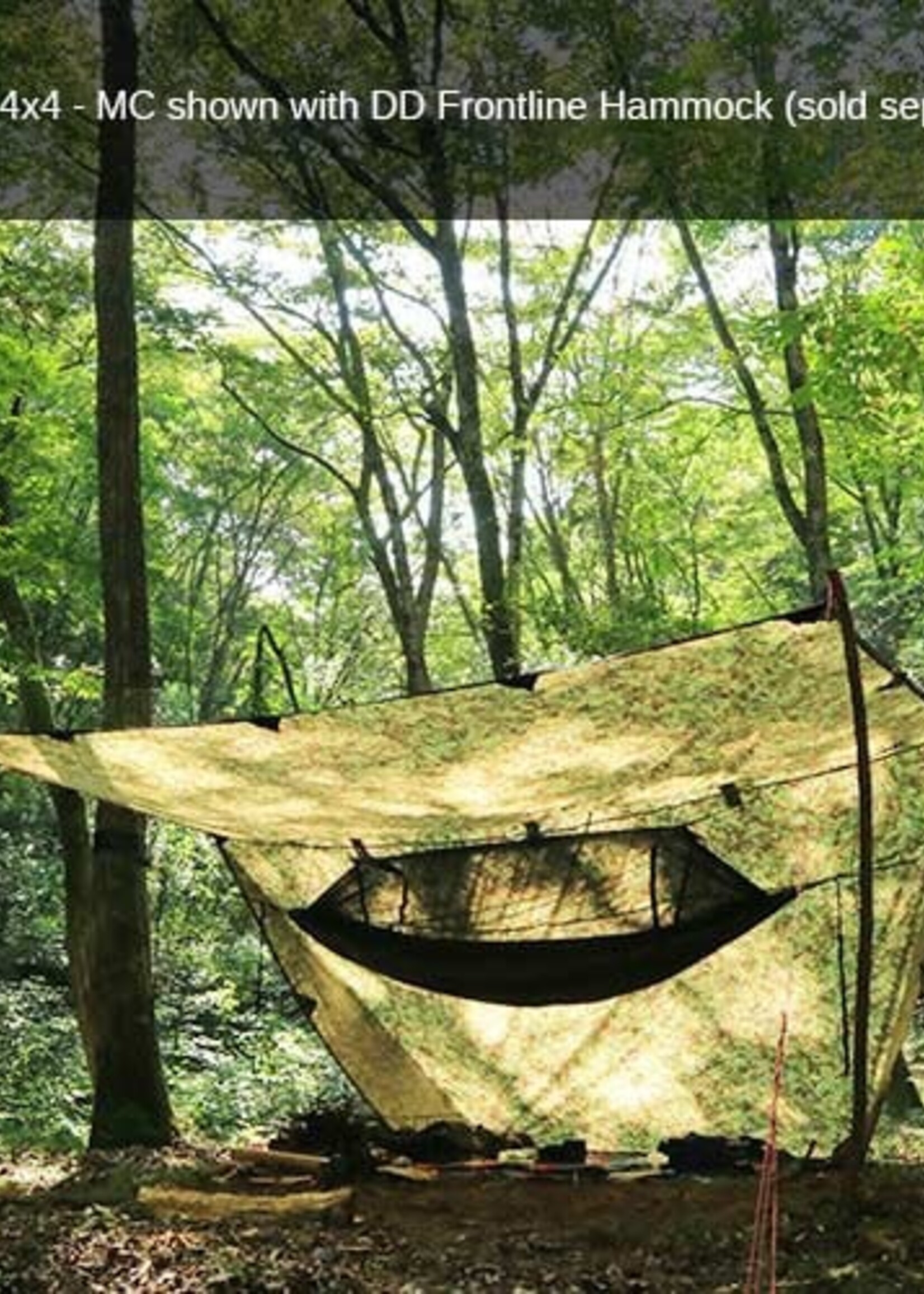 DD Hammocks Tarp/ Abdeckplane 4x4 - Multicam