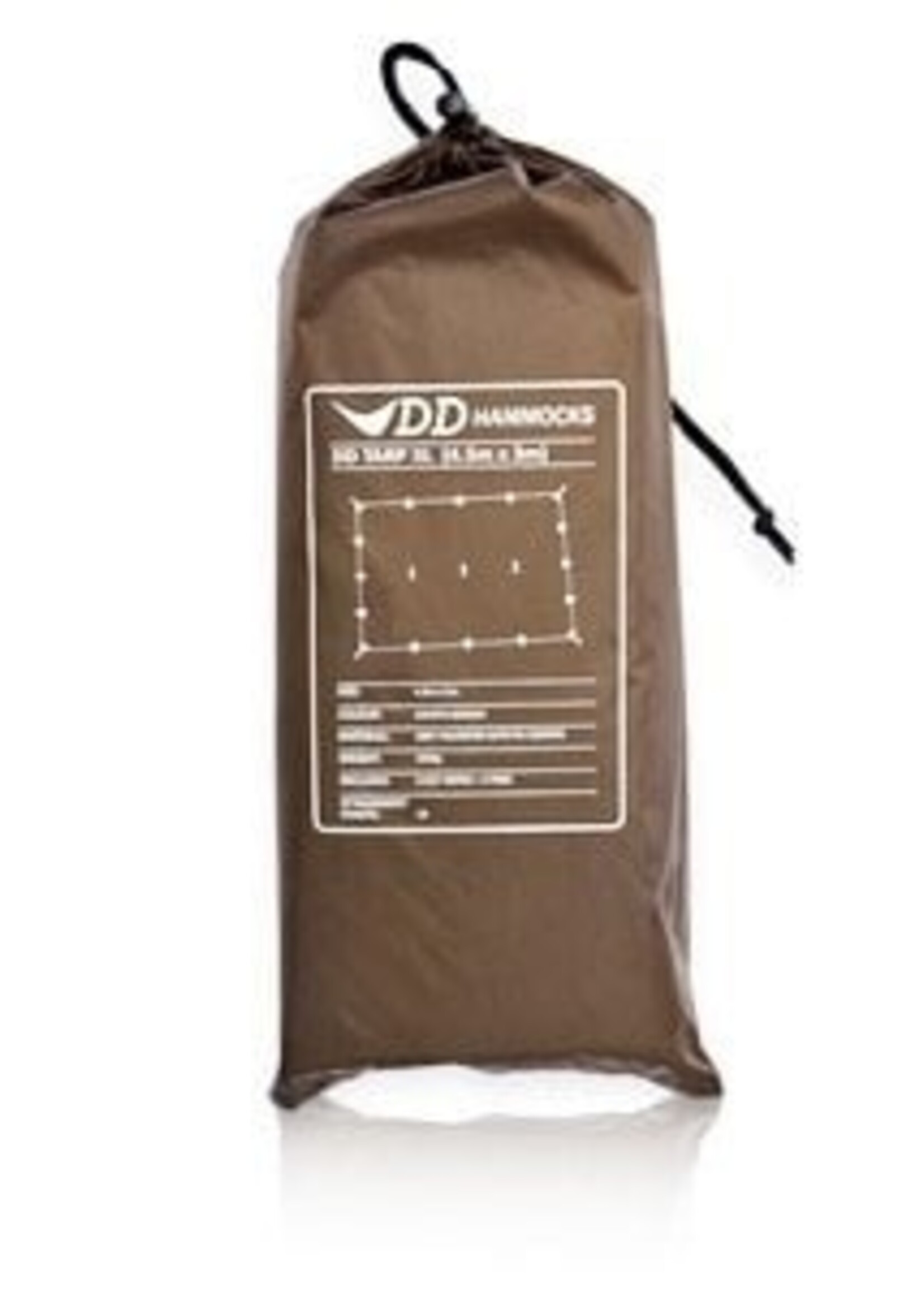 DD Hammocks Tarp/ Abdeckplane XL - Coyote Braun