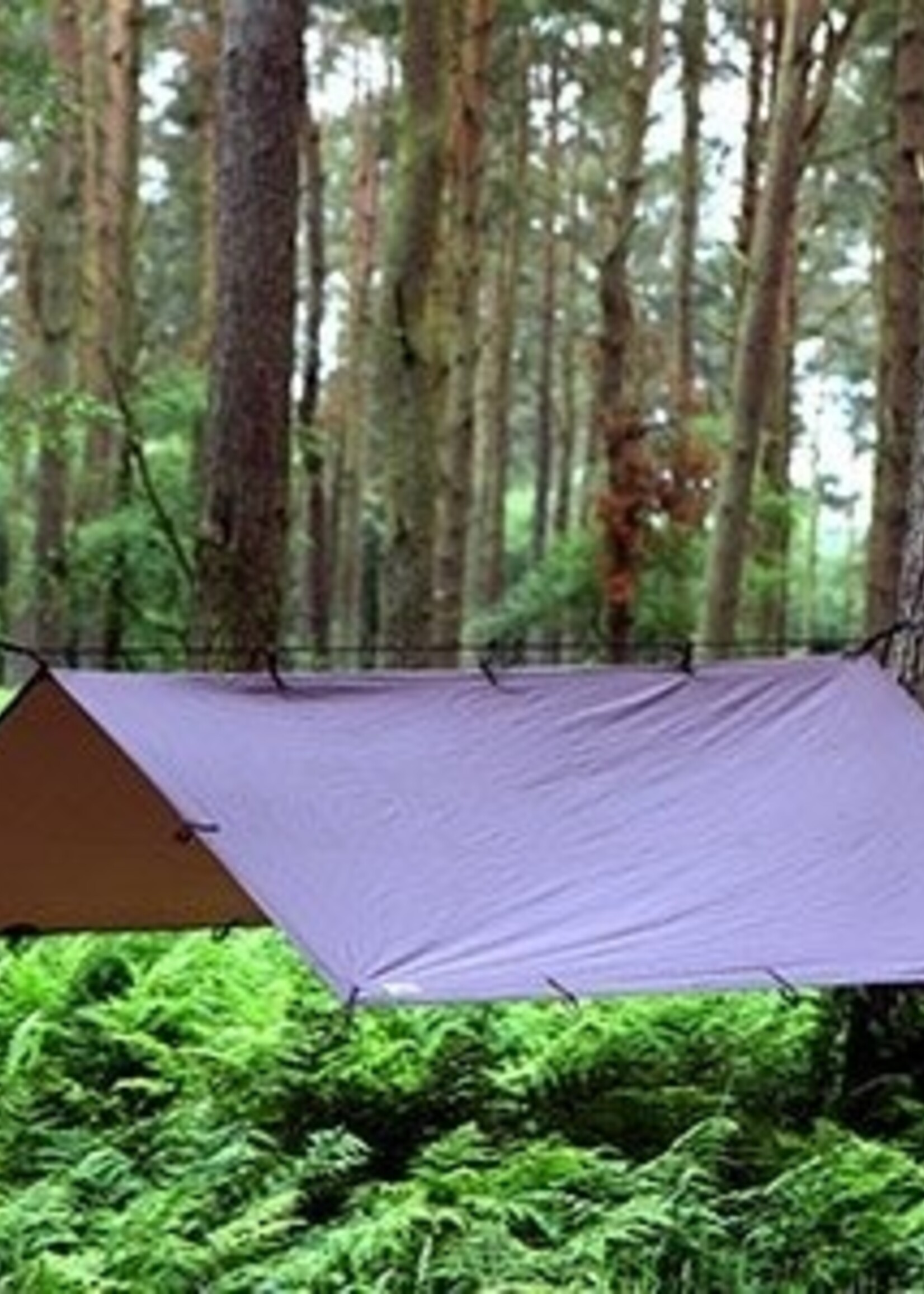 DD Hammocks Tarp/ Abdeckplane 3x3 - Coyote Braun