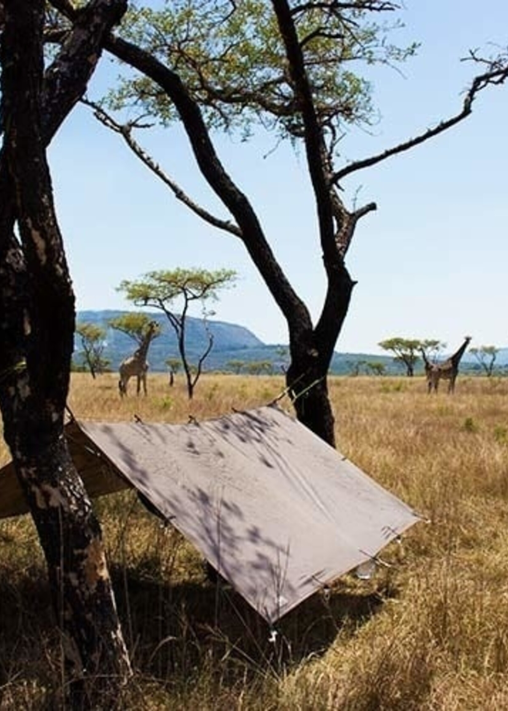 DD Hammocks Tarp/ Abdeckplane 3x3 - Coyote Braun