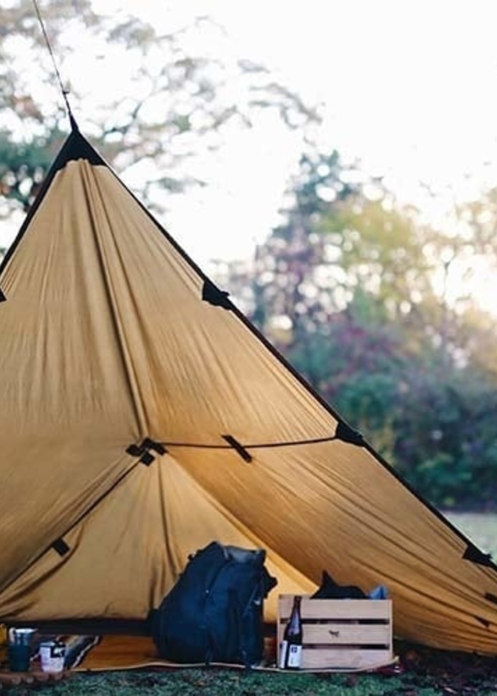 DD Hammocks Tarp/ Abdeckplane 3x3 - Coyote Braun