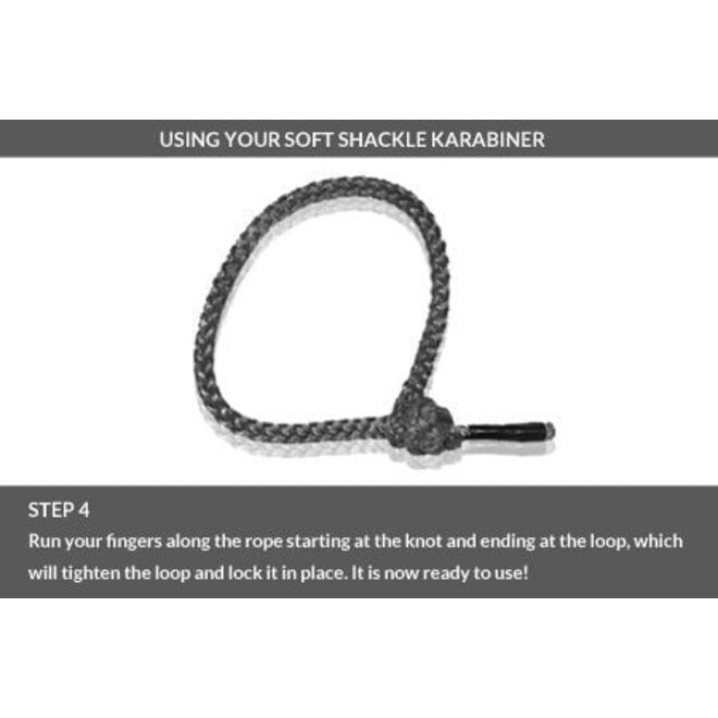 Karabinerhaken mit weichem Schäkel