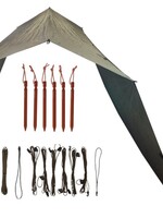 Bushmen Easy Tarp 4x4 - Grün