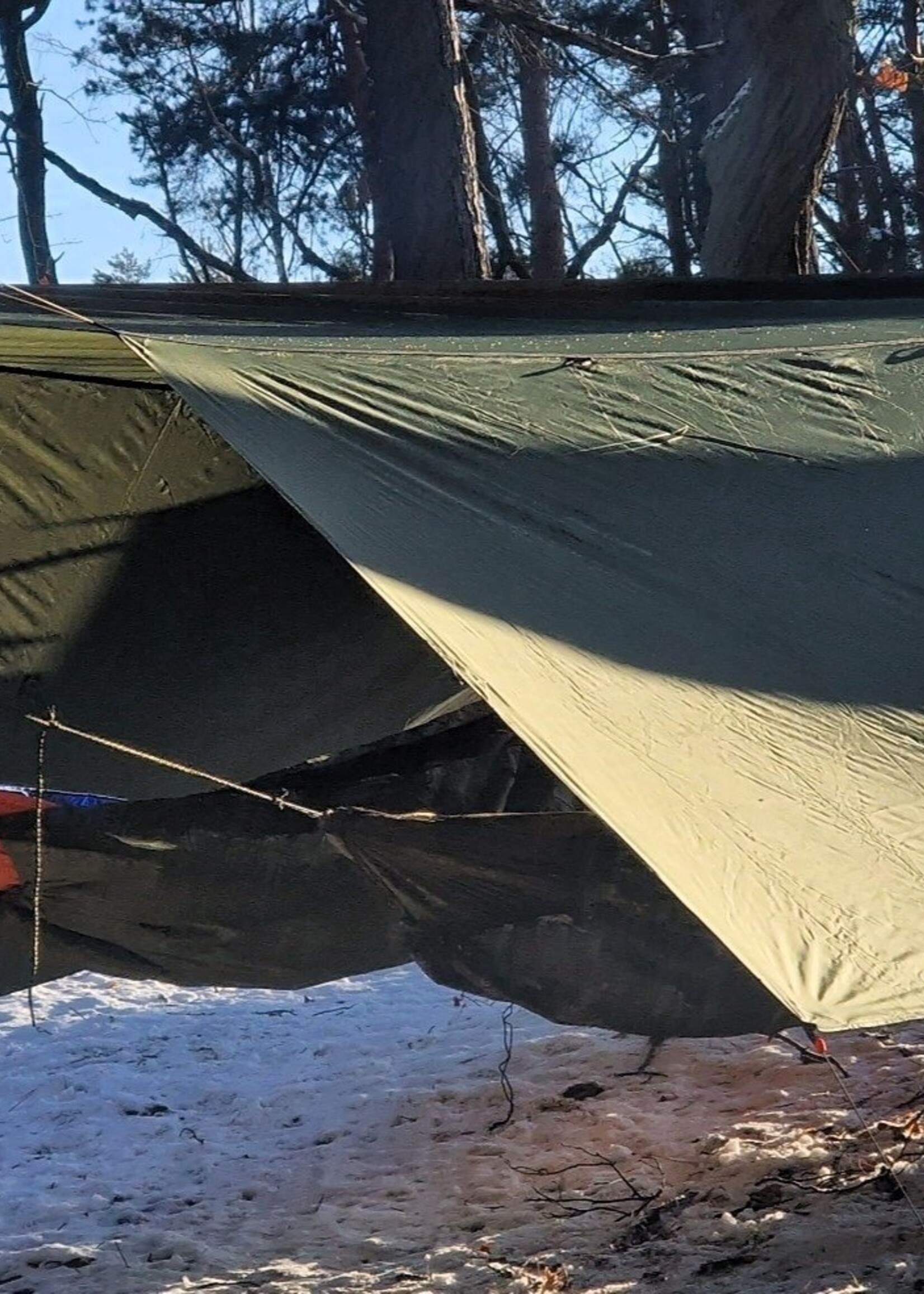 Bushmen Easy Tarp 4x4 - Grün