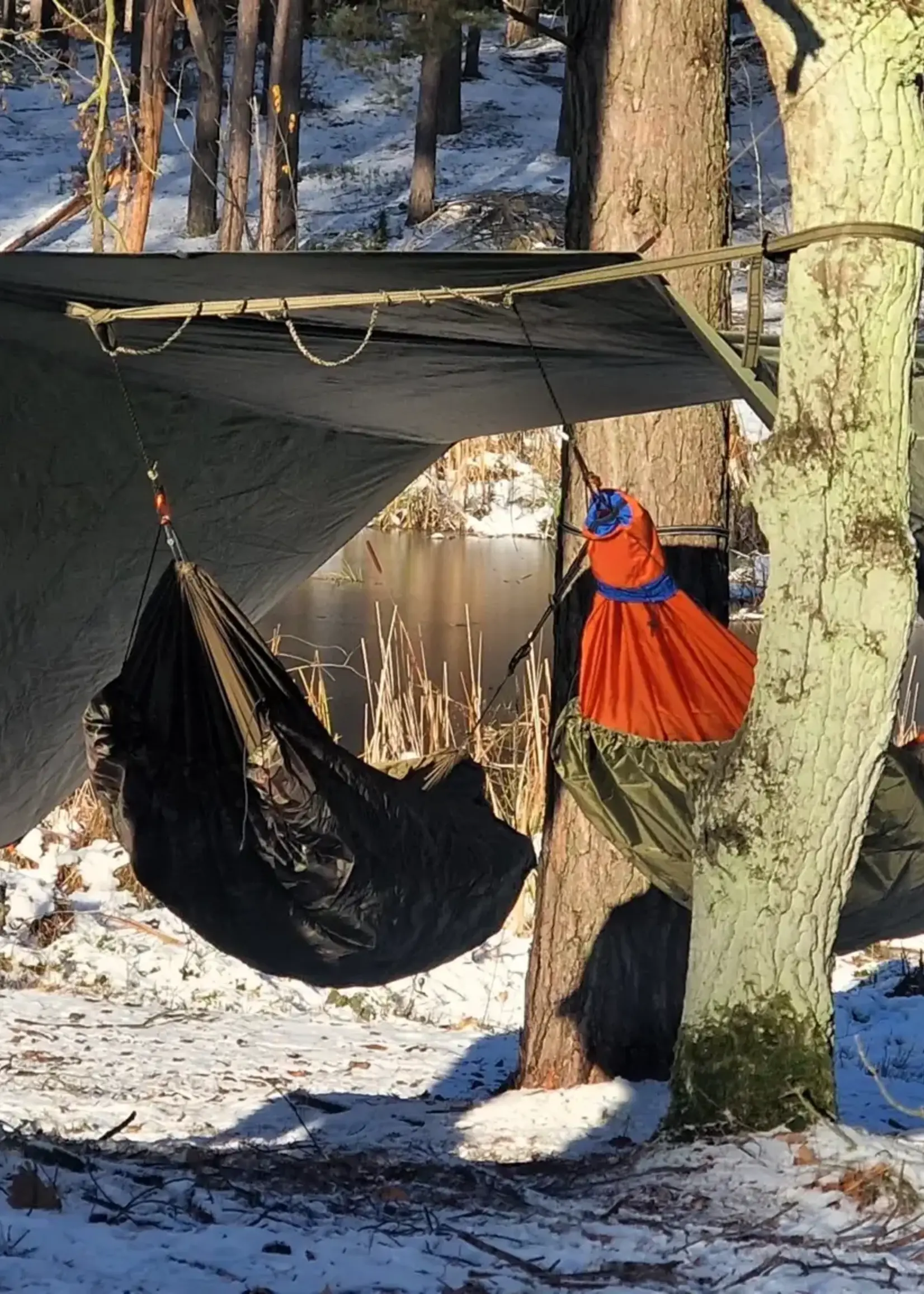 Bushmen Easy Tarp 4x4 - Grün