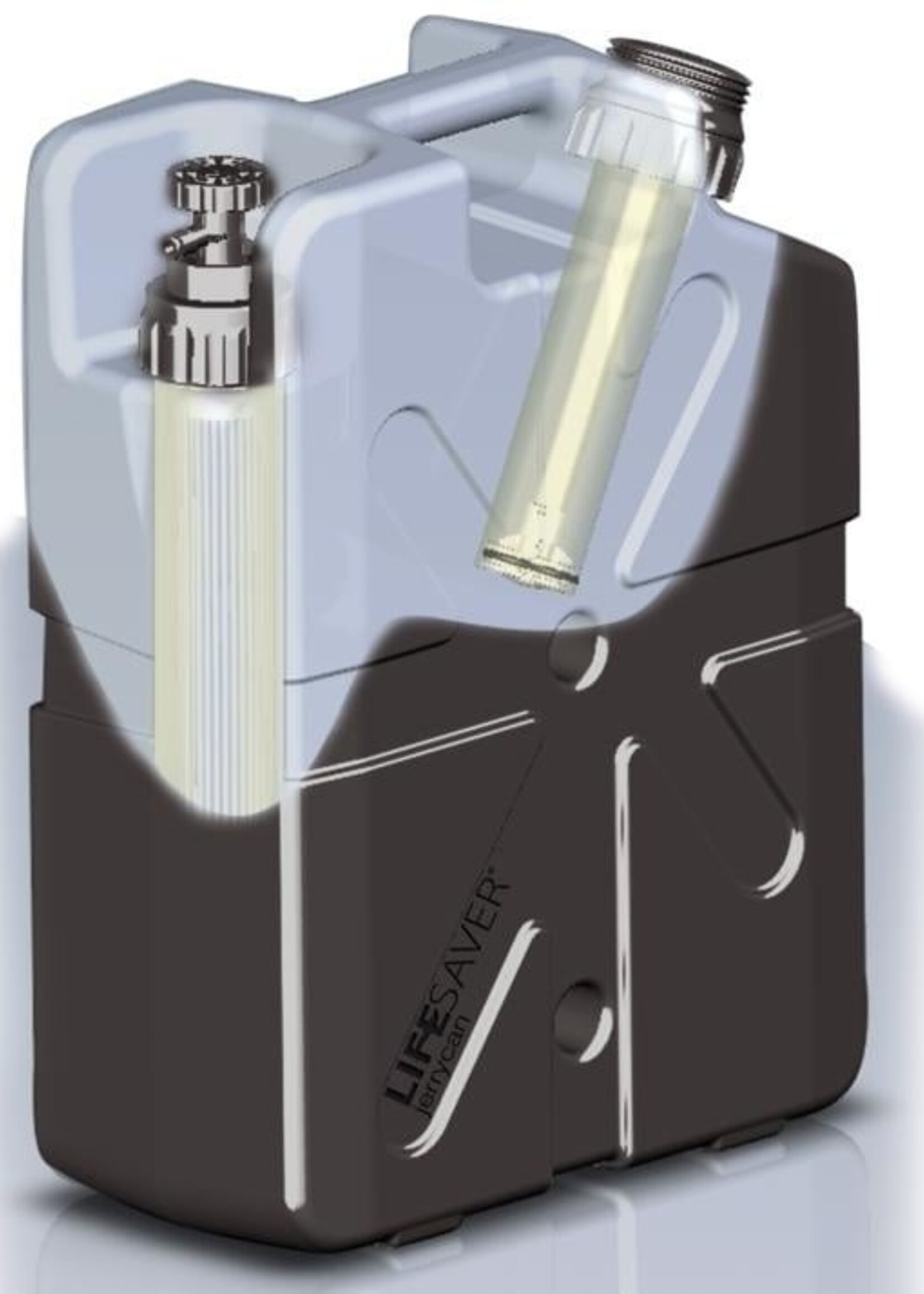 Lifesaver Jerrycan/ Kanister 20000 Schwarz