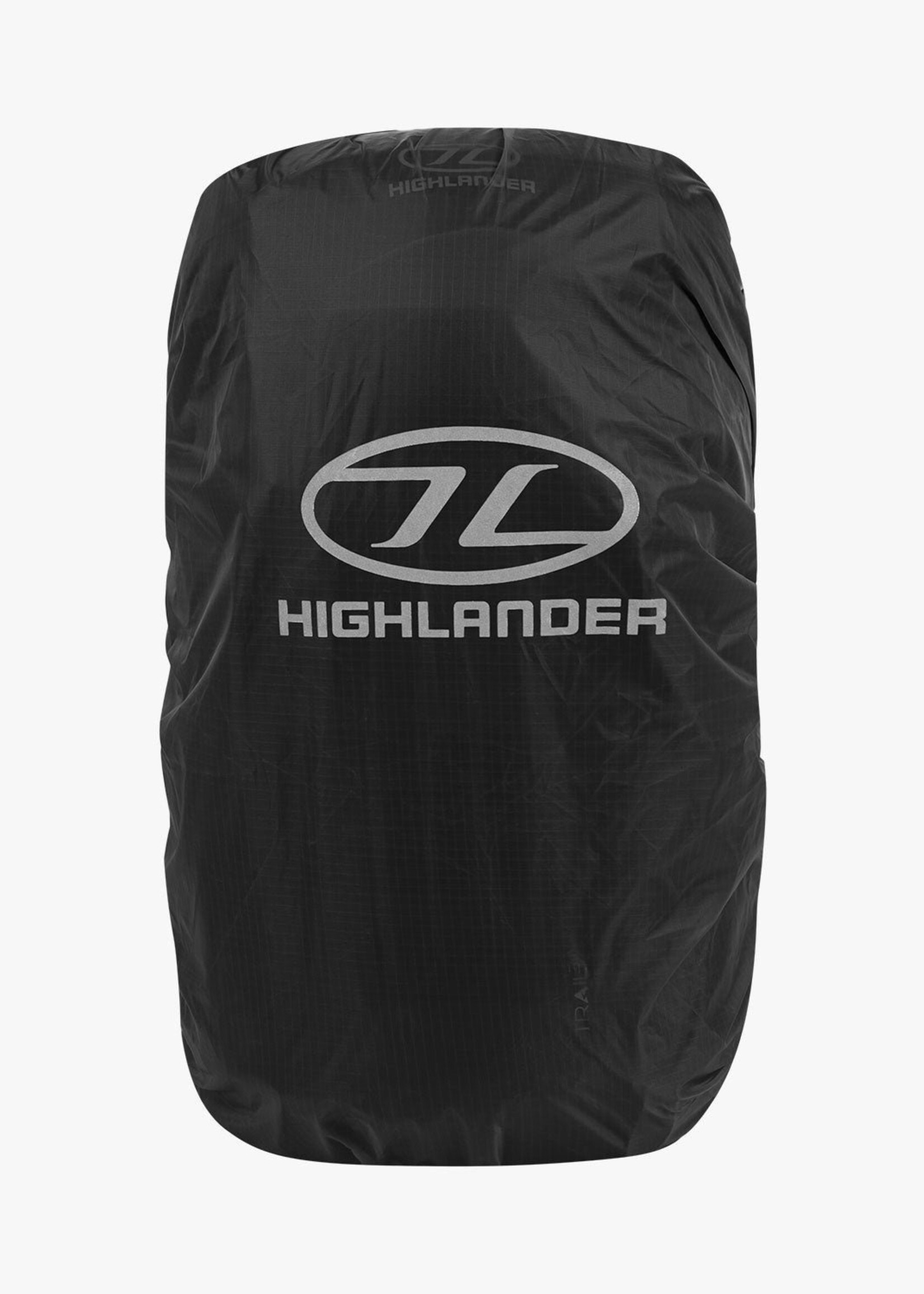 Highlander Rucksackhülle Schwarz - Klein
