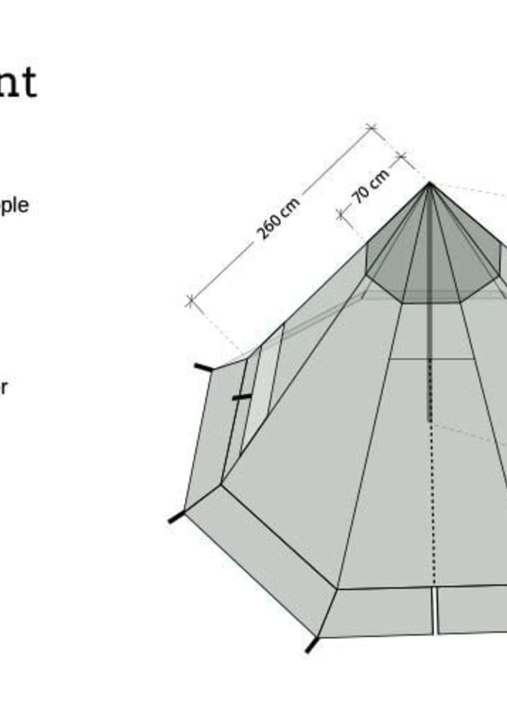 DD Hammocks Tipi Zelt