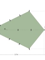 DD Hammocks Superleichtes Bikepacker Tarp